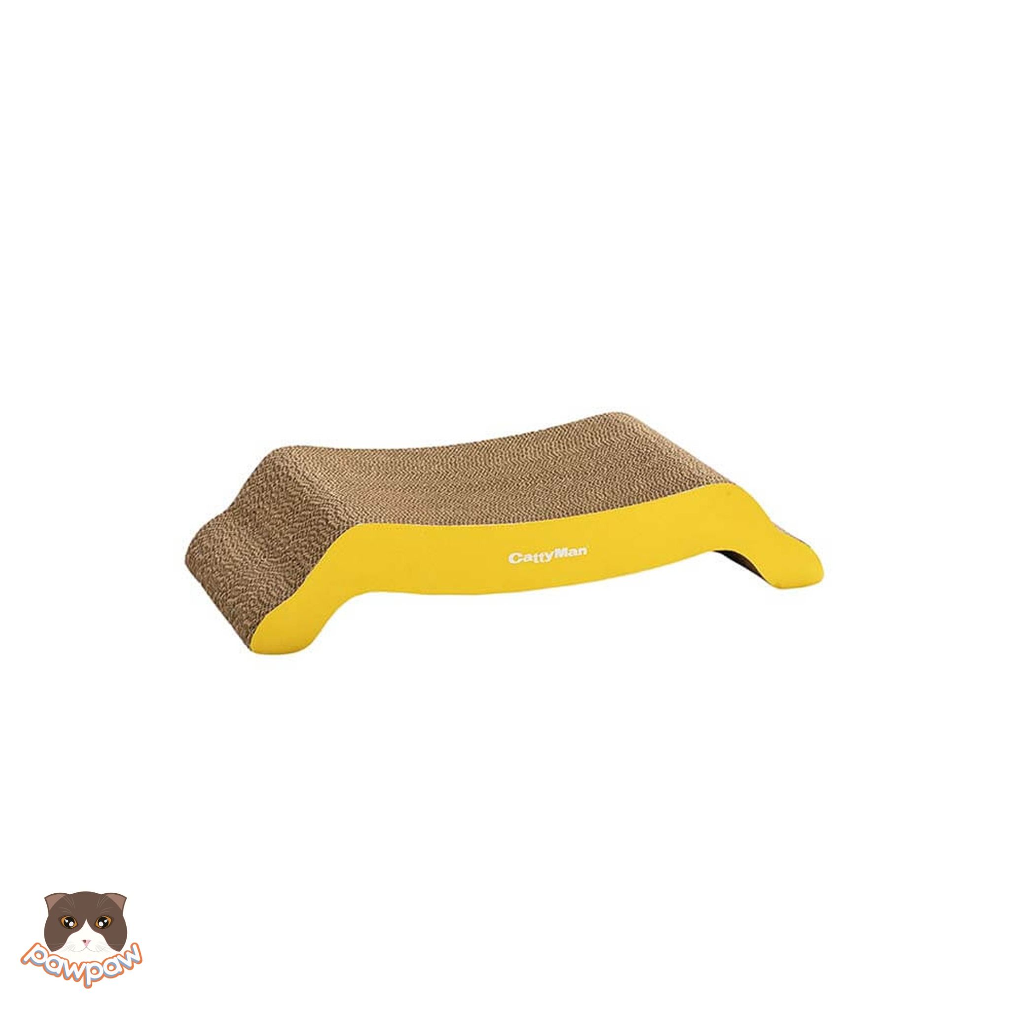 Bàn cào móng carton hình M Cattyman cho mèo