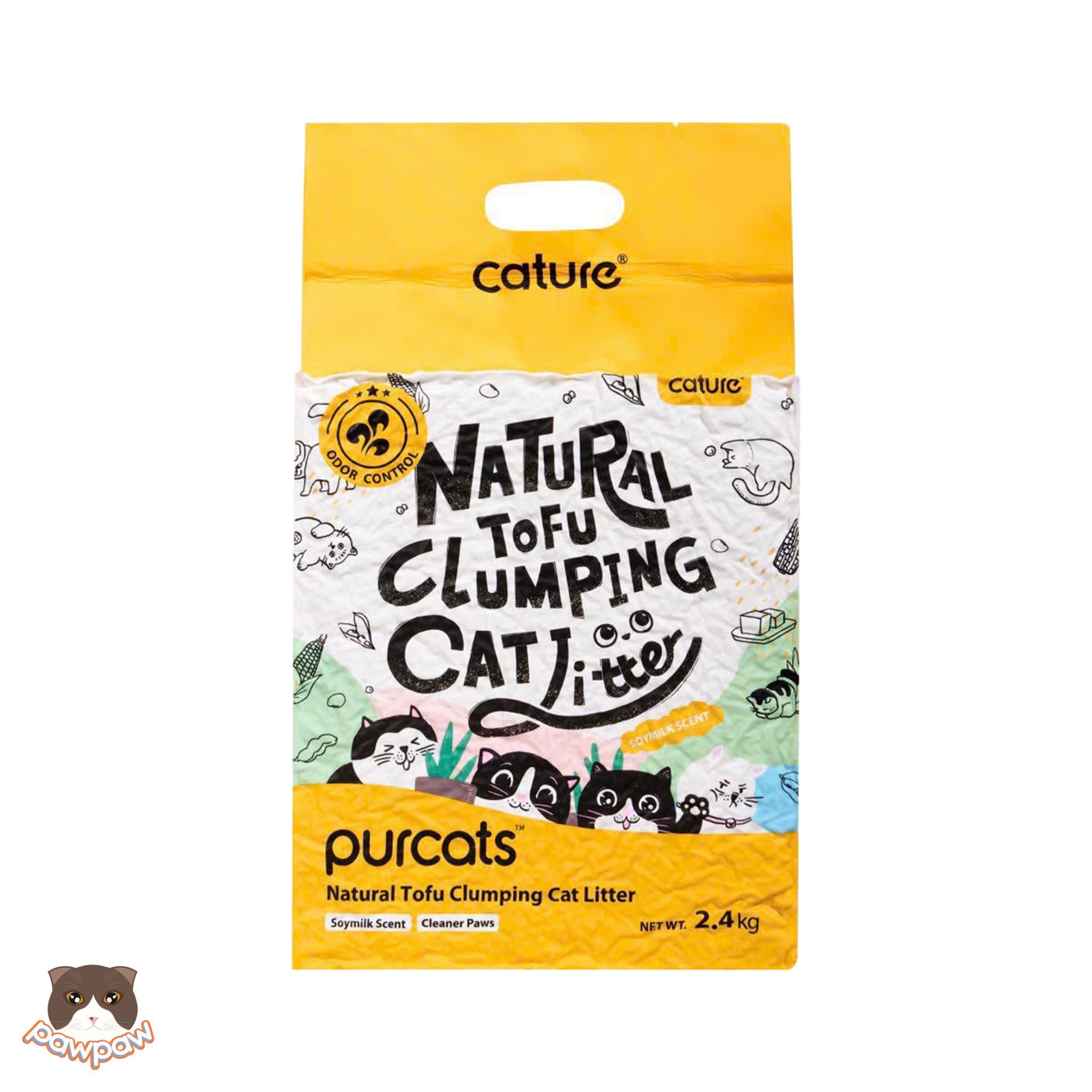  Cát đậu nành Tofu Cature 6L cho mèo 