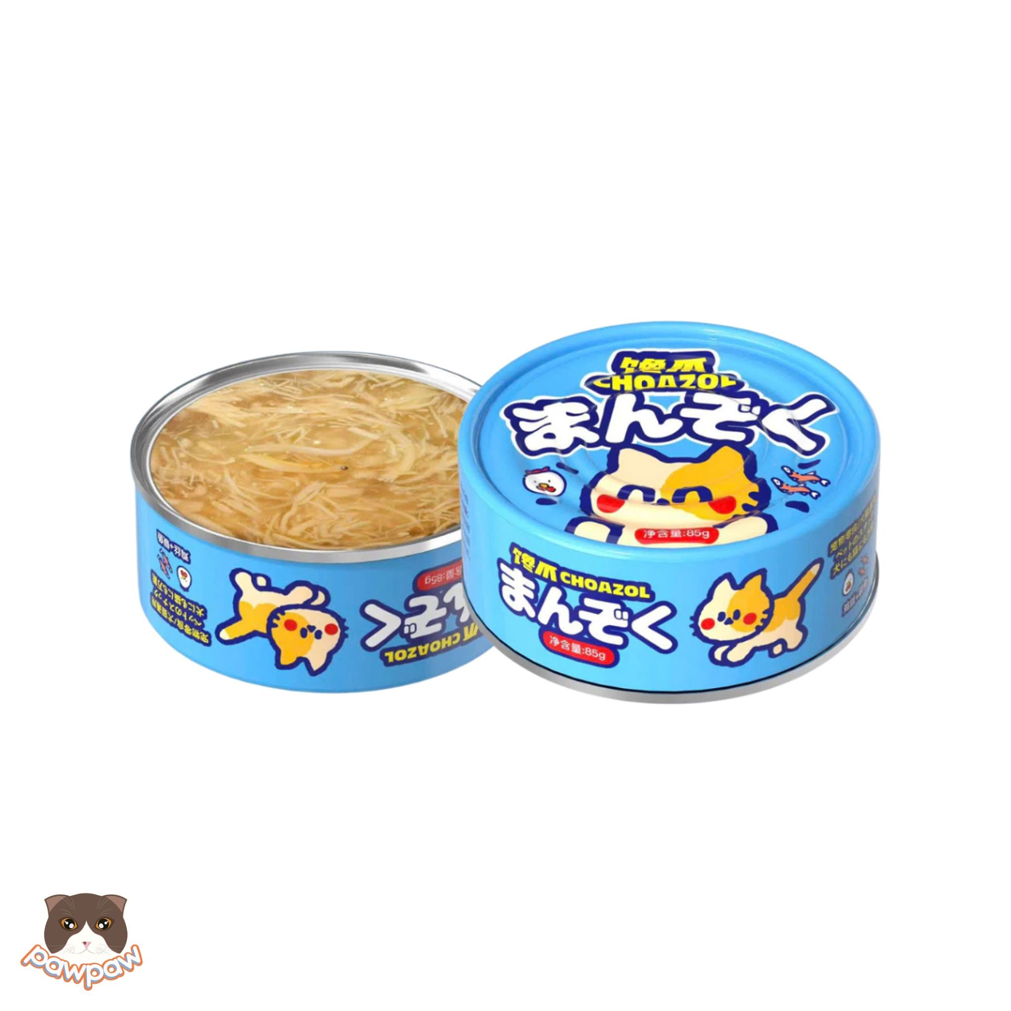 Pate Choazol 85g nhiều vị cho chó mèo