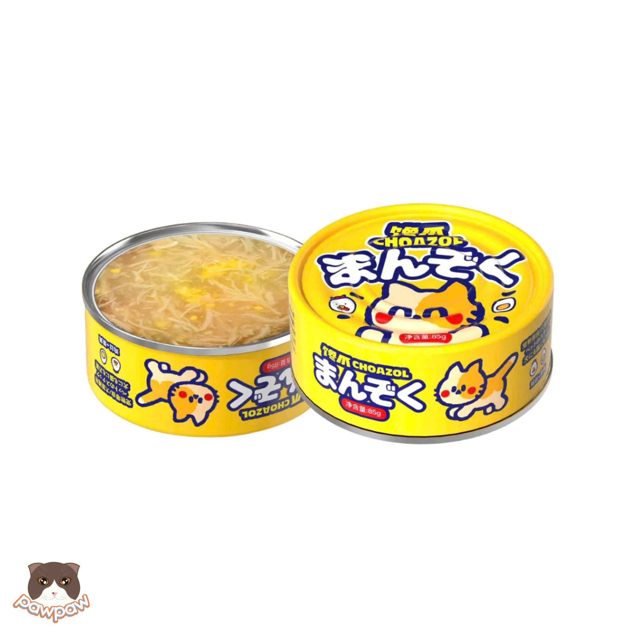 Pate Choazol 85g nhiều vị cho chó mèo
