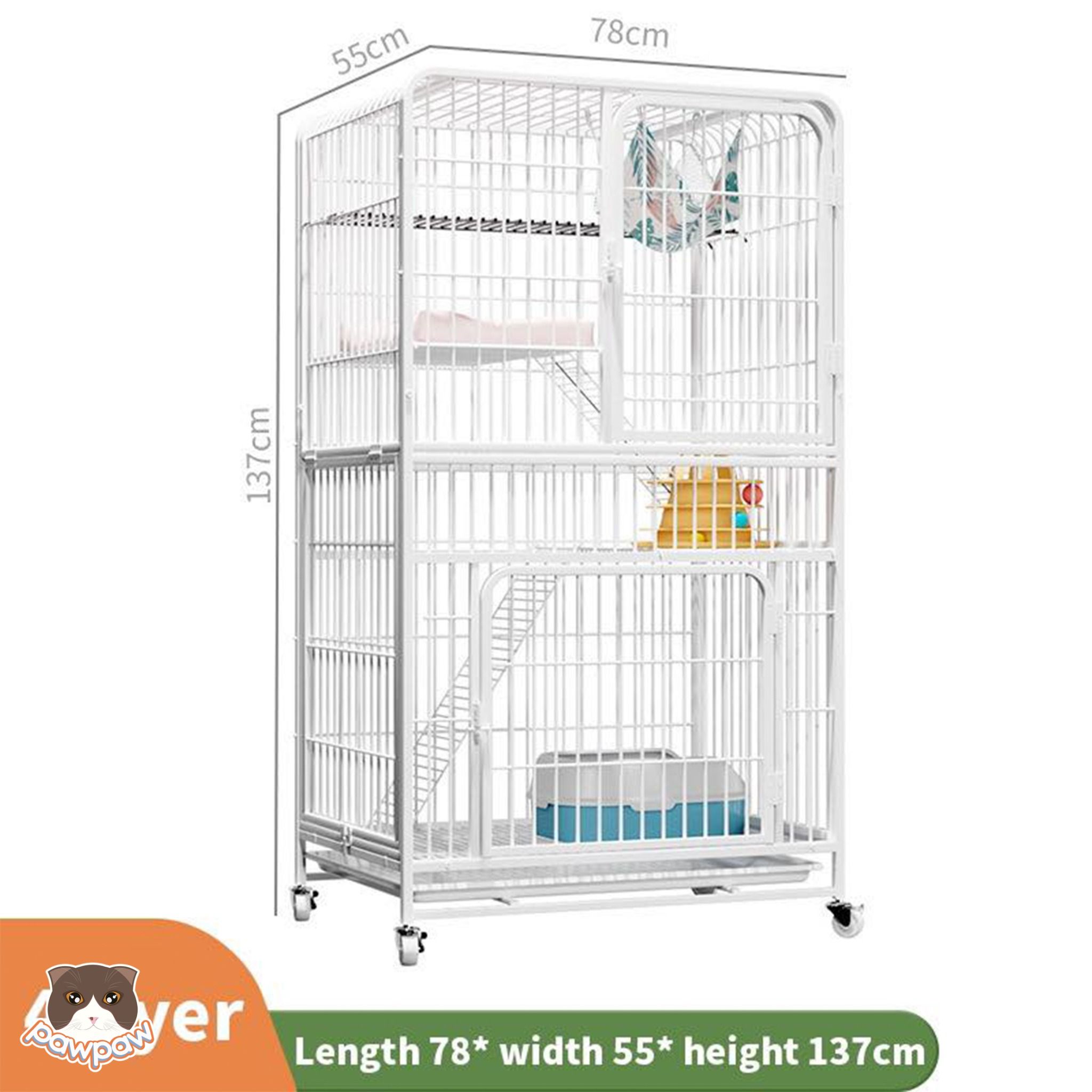 Chuồng mèo nhiều tầng cao cấp