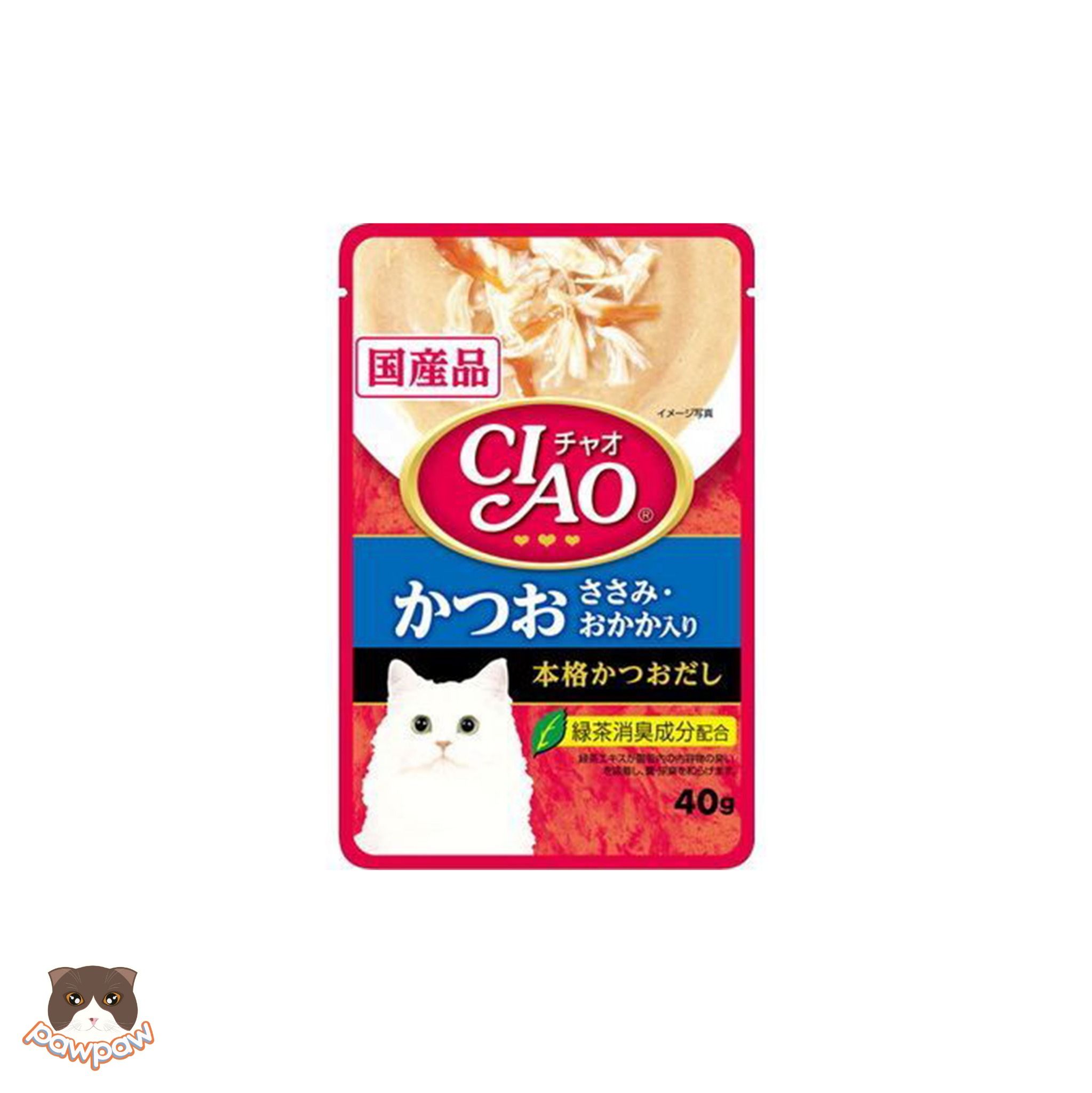 Pate dạng sốt Ciao Fillet 40g cho mèo