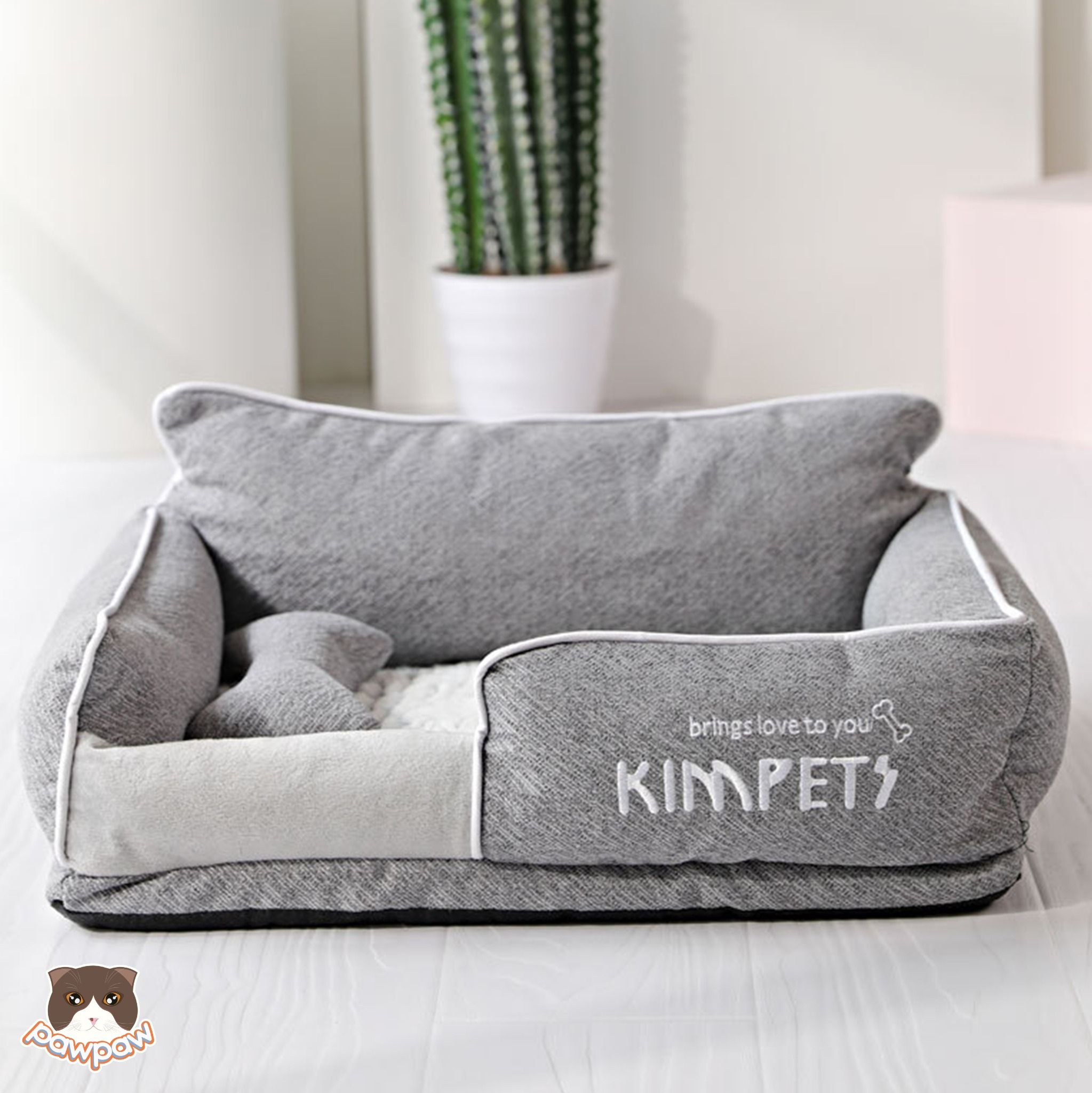 Đệm cao cấp kèm gối Kim's Pet cho chó mèo
