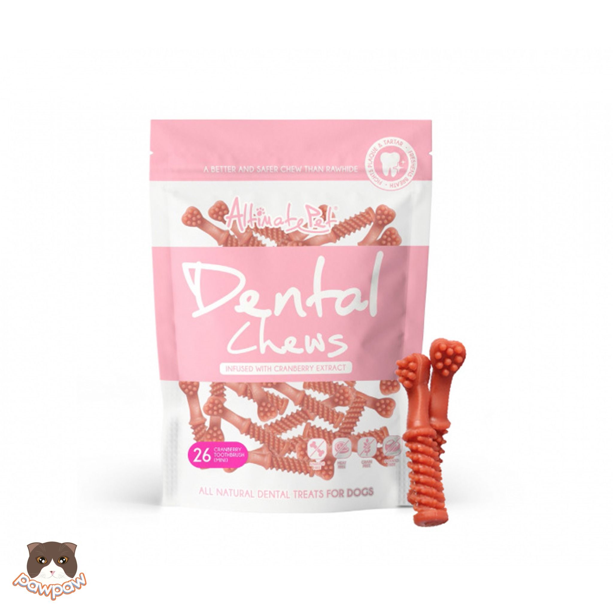 Snack gặm sạch răng Dental Chew 150g cho chó