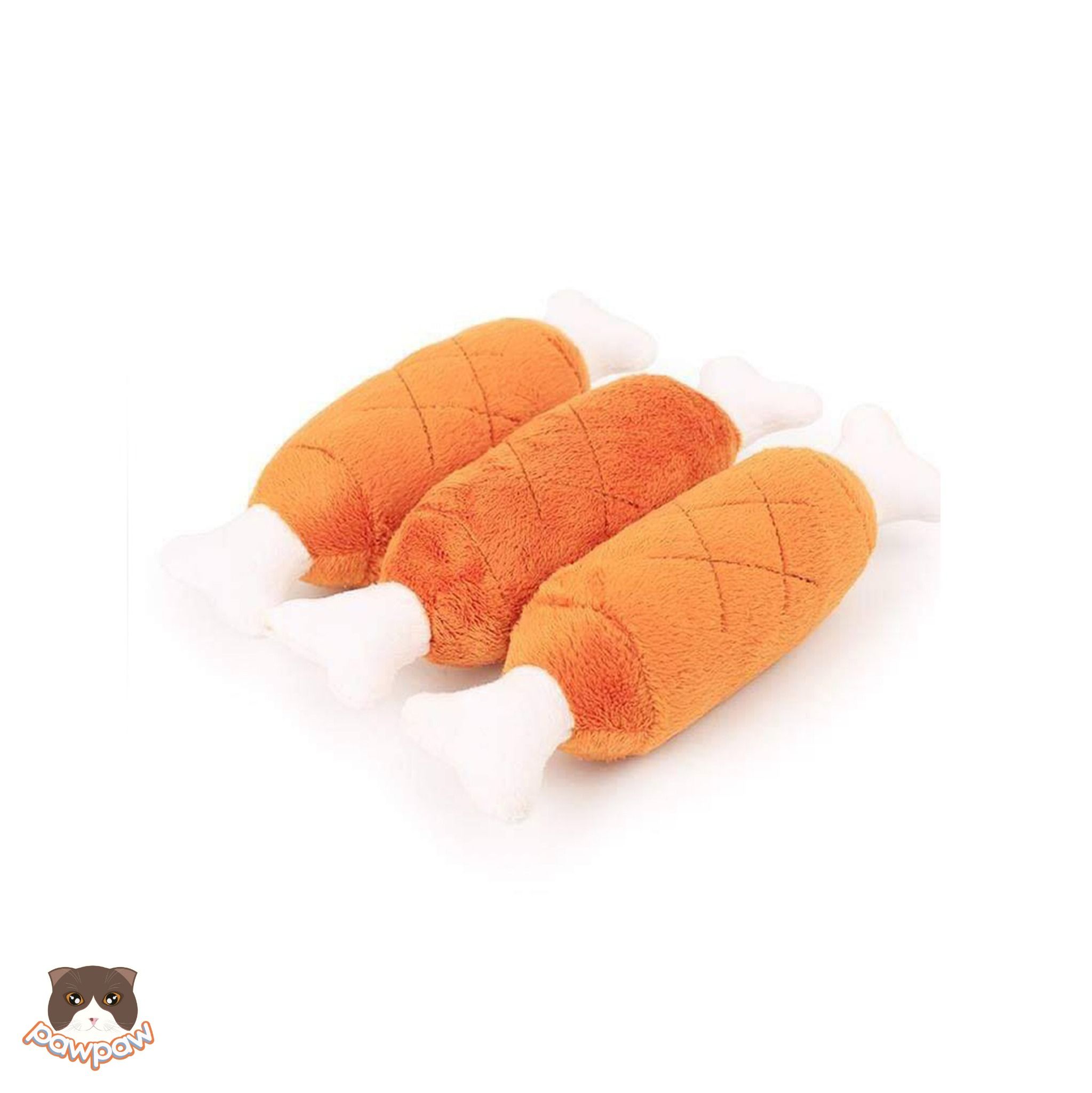 Đồ chơi bông đùi gà cho chó mèo