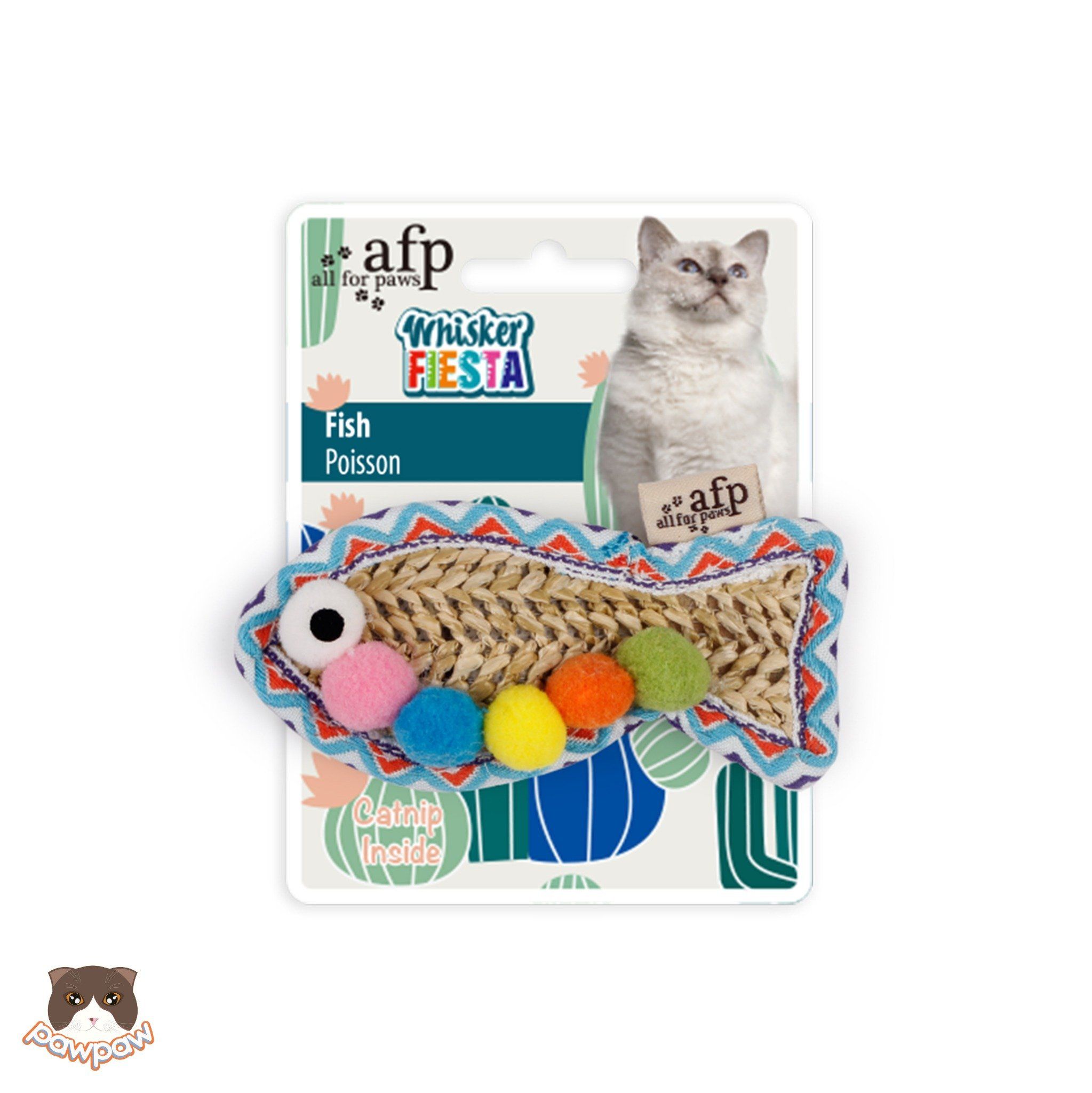 Đồ chơi hình con cá All for paws cho mèo