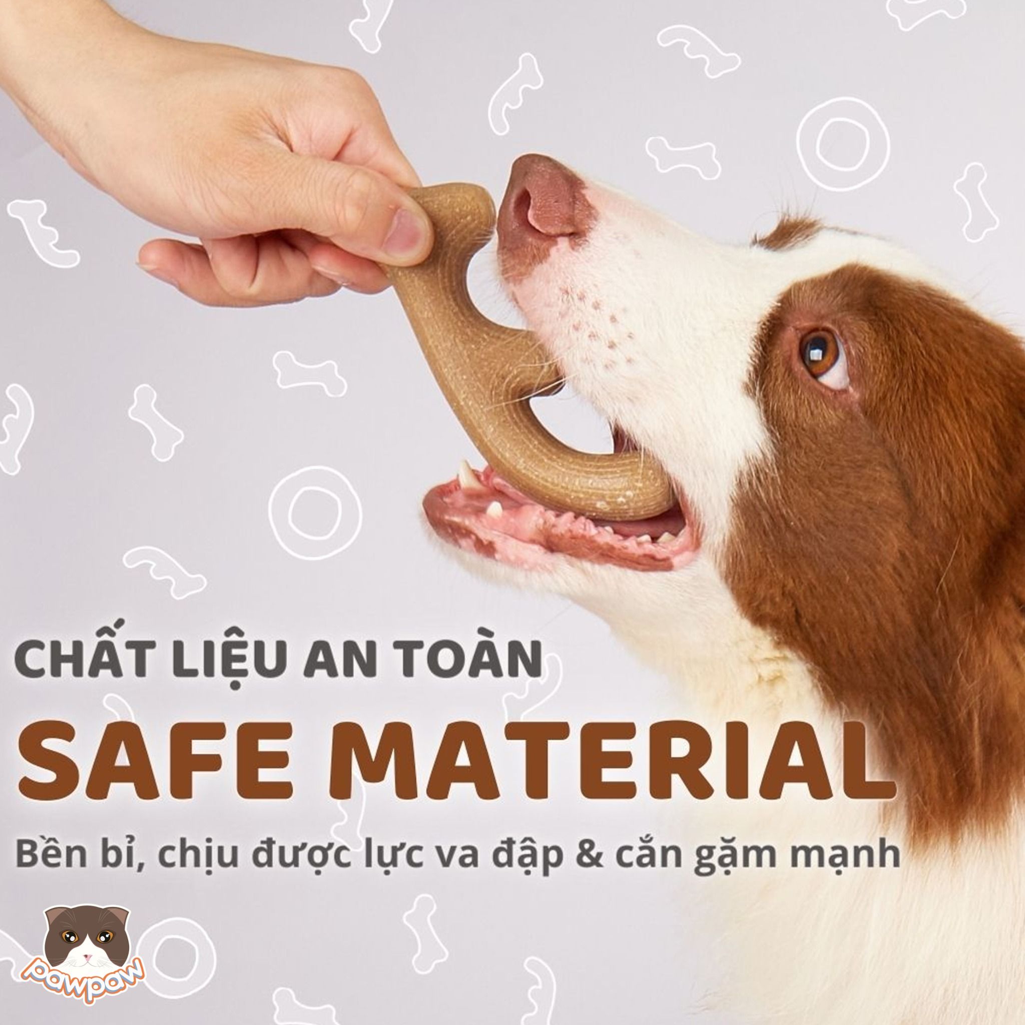 Đồ chơi gặm gỗ Wooden FOFOS cho chó