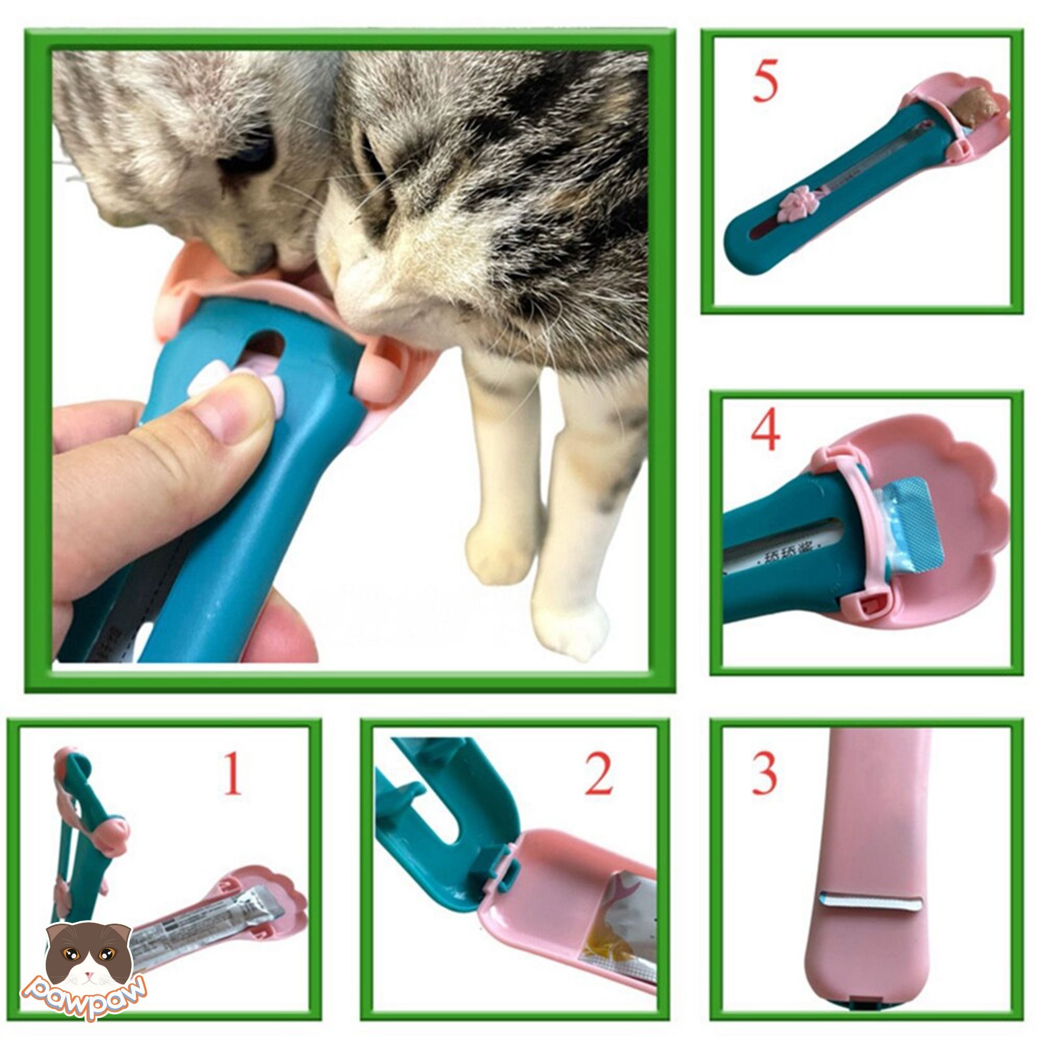 Dụng cụ đút súp thưởng cho chó mèo