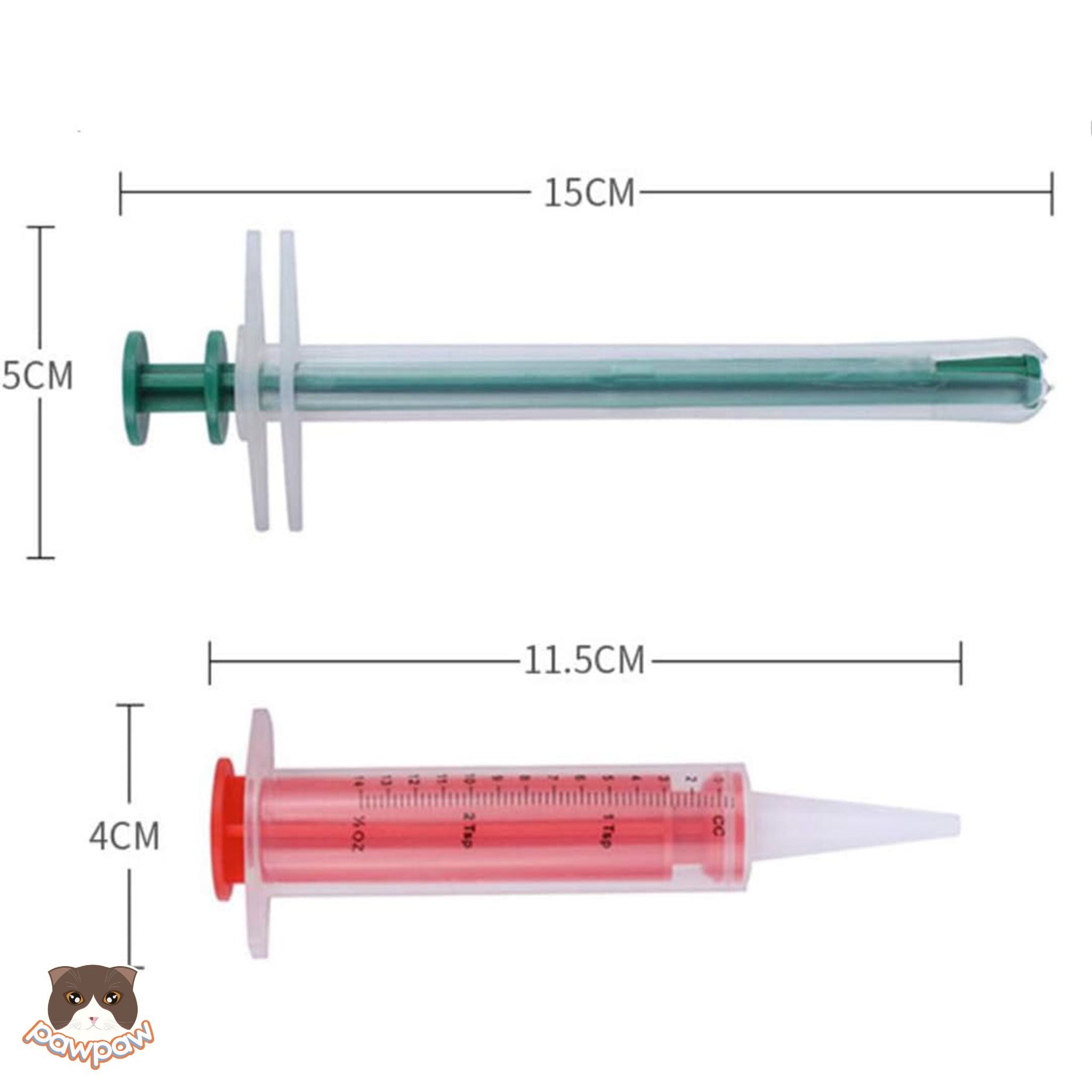  Dụng cụ đút thuốc và đồ ăn cho chó mèo 