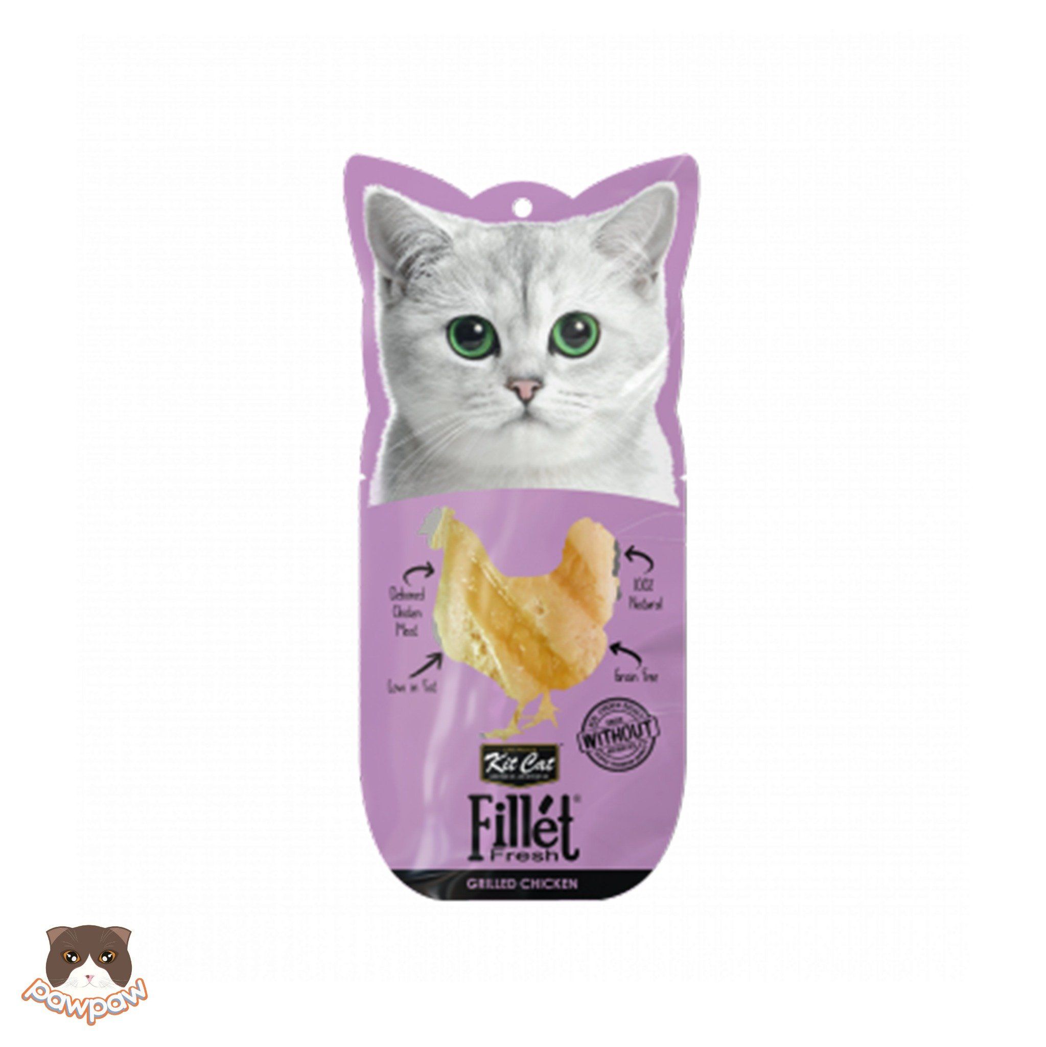  Thịt tươi Kitcat Fresh Fillet cho mèo 