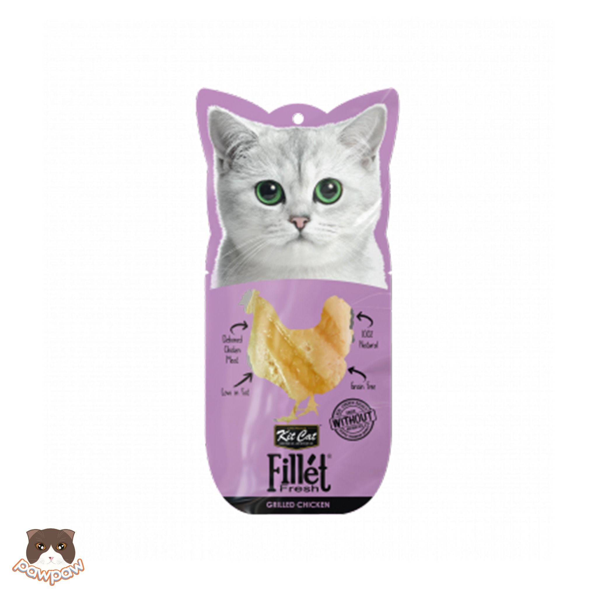 Thịt tươi Kitcat Fresh Fillet cho mèo