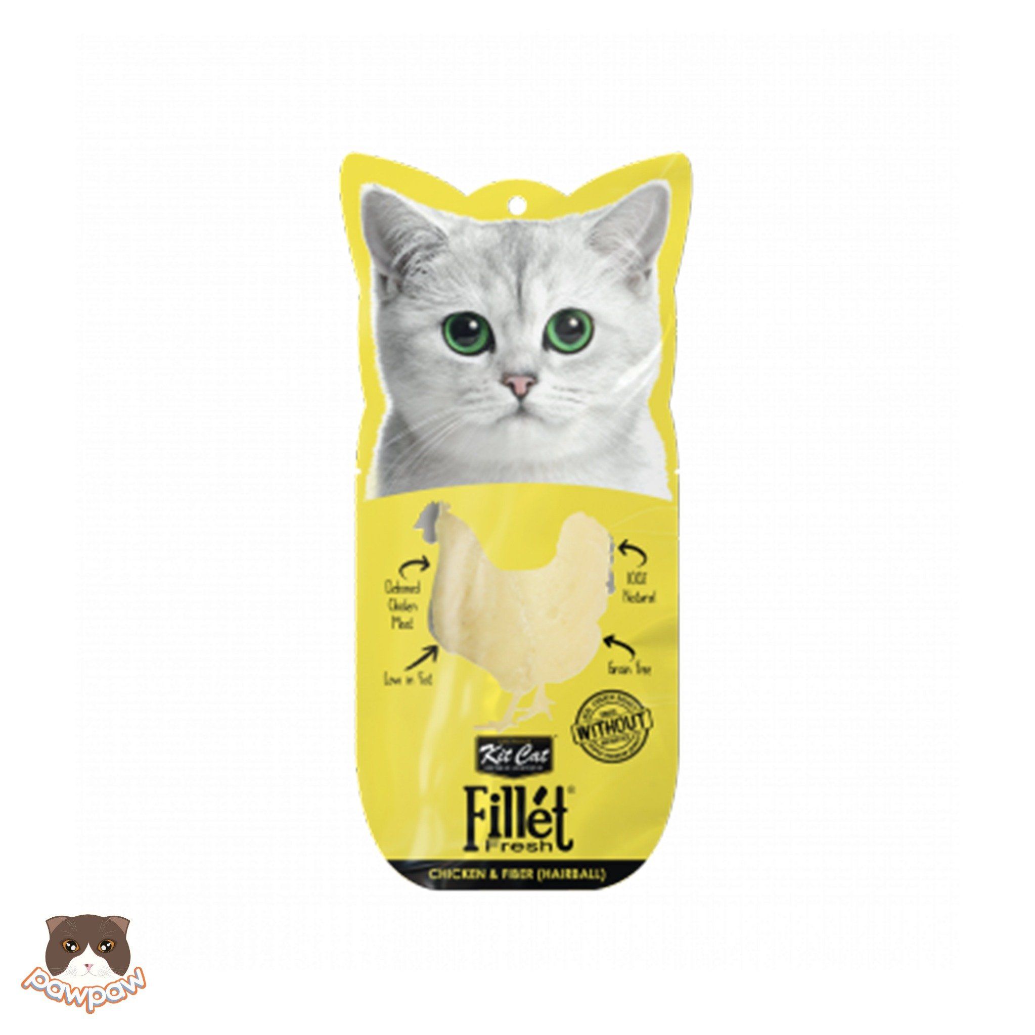 Thịt tươi Kitcat Fresh Fillet cho mèo