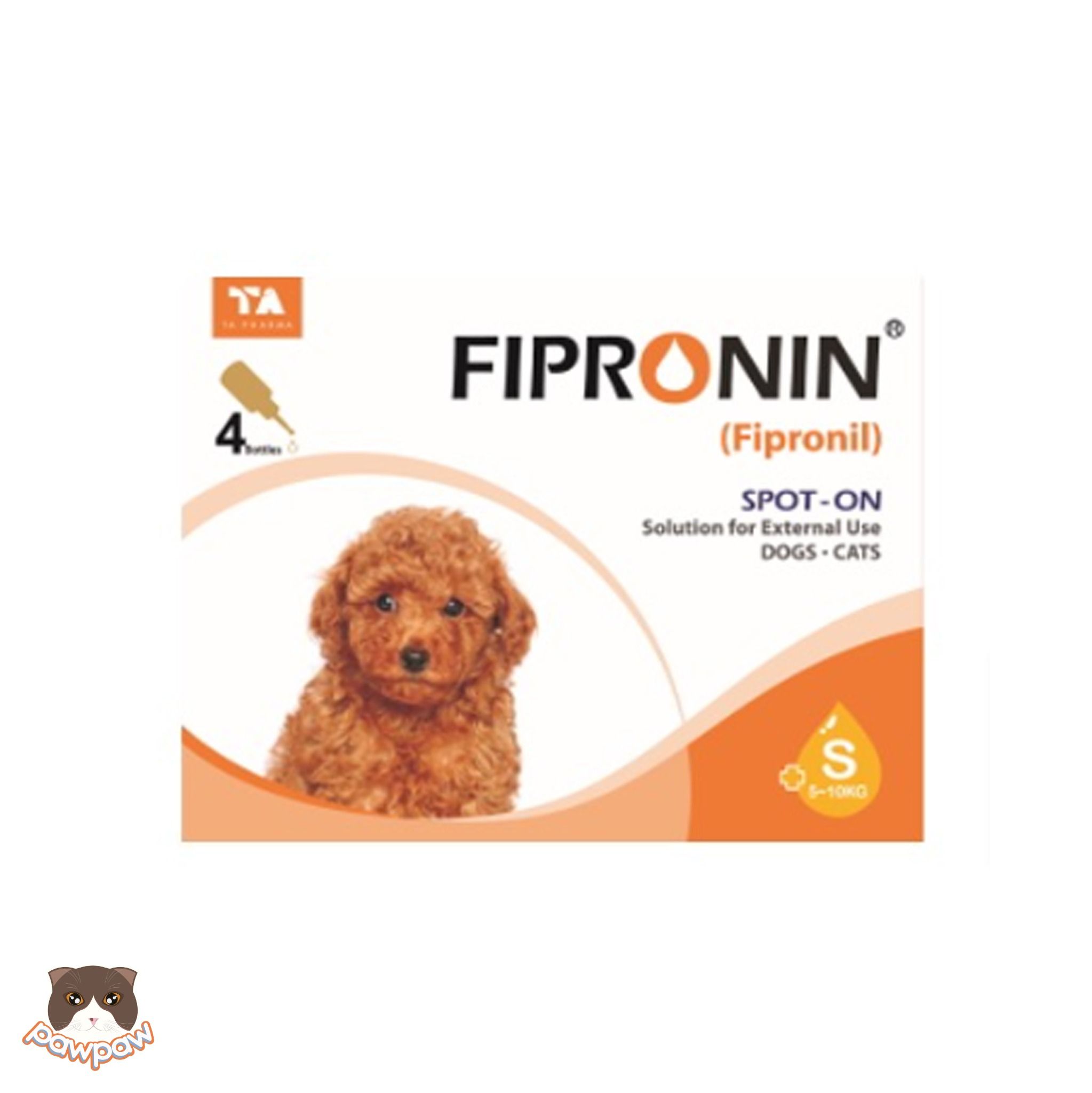 Nhỏ gáy Fipronil cho chó mèo