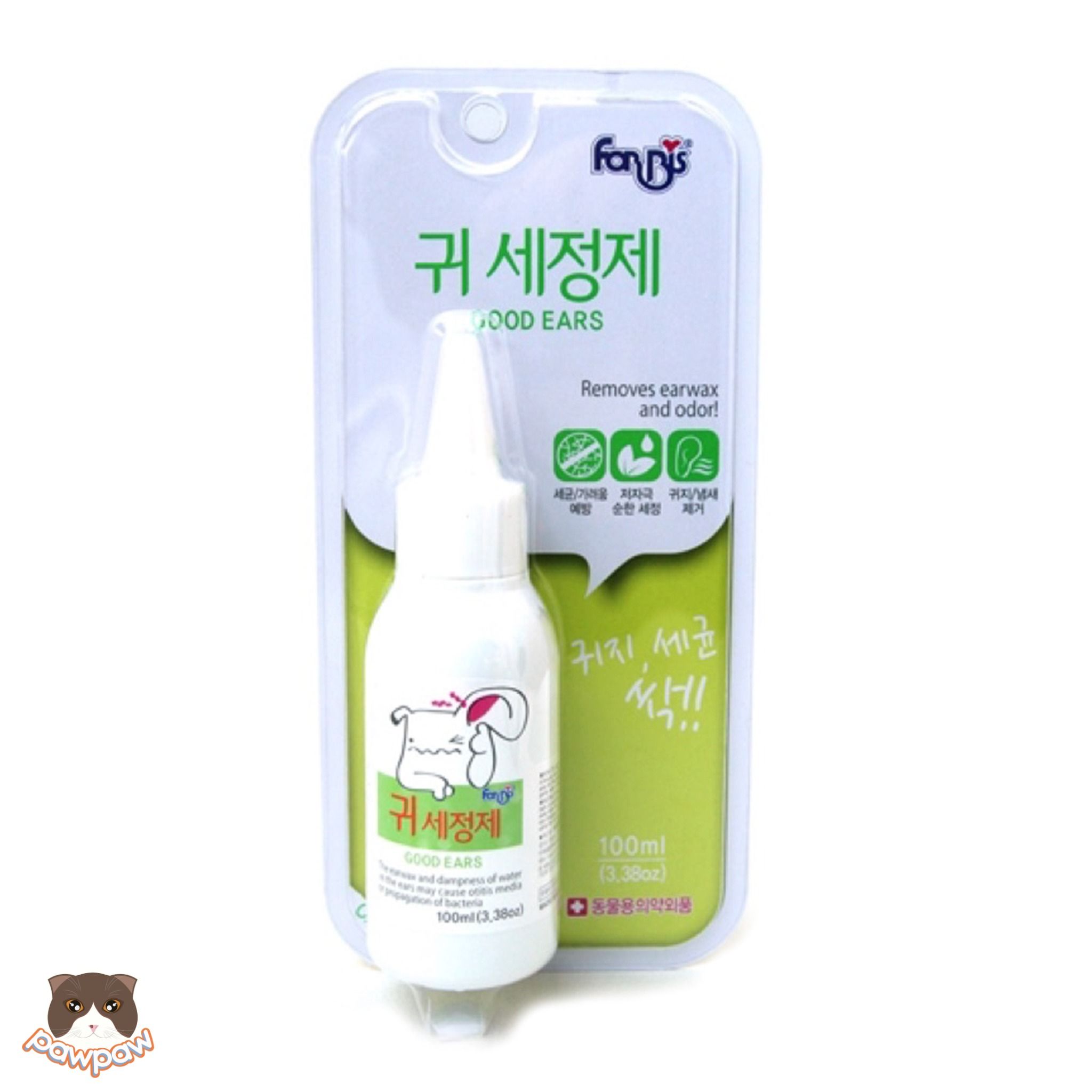 Dung dịch vệ sinh tai Forcans cho chó mèo