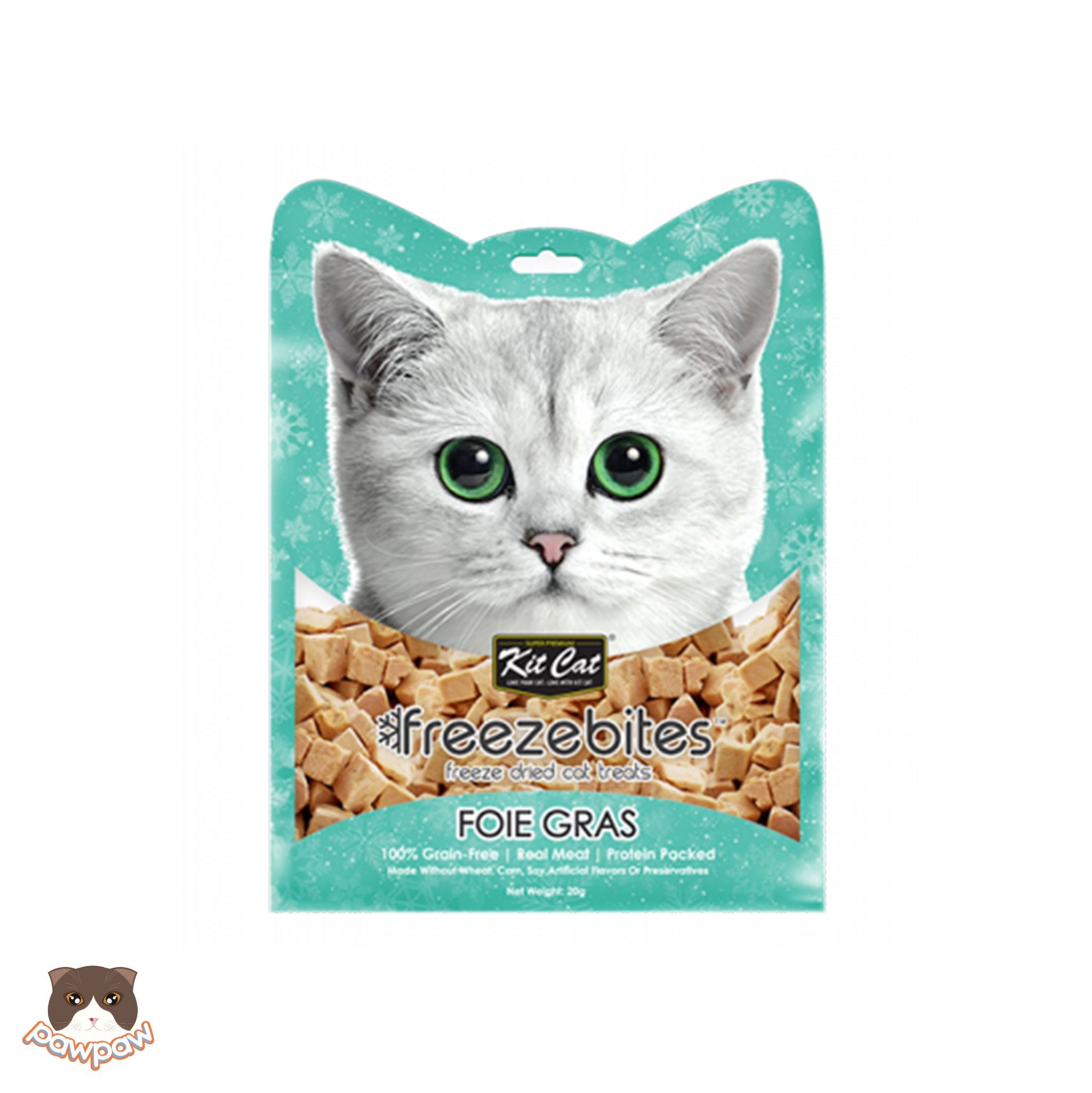 Snack sấy Kitcat Freezebites 15g nhiều vị cho mèo