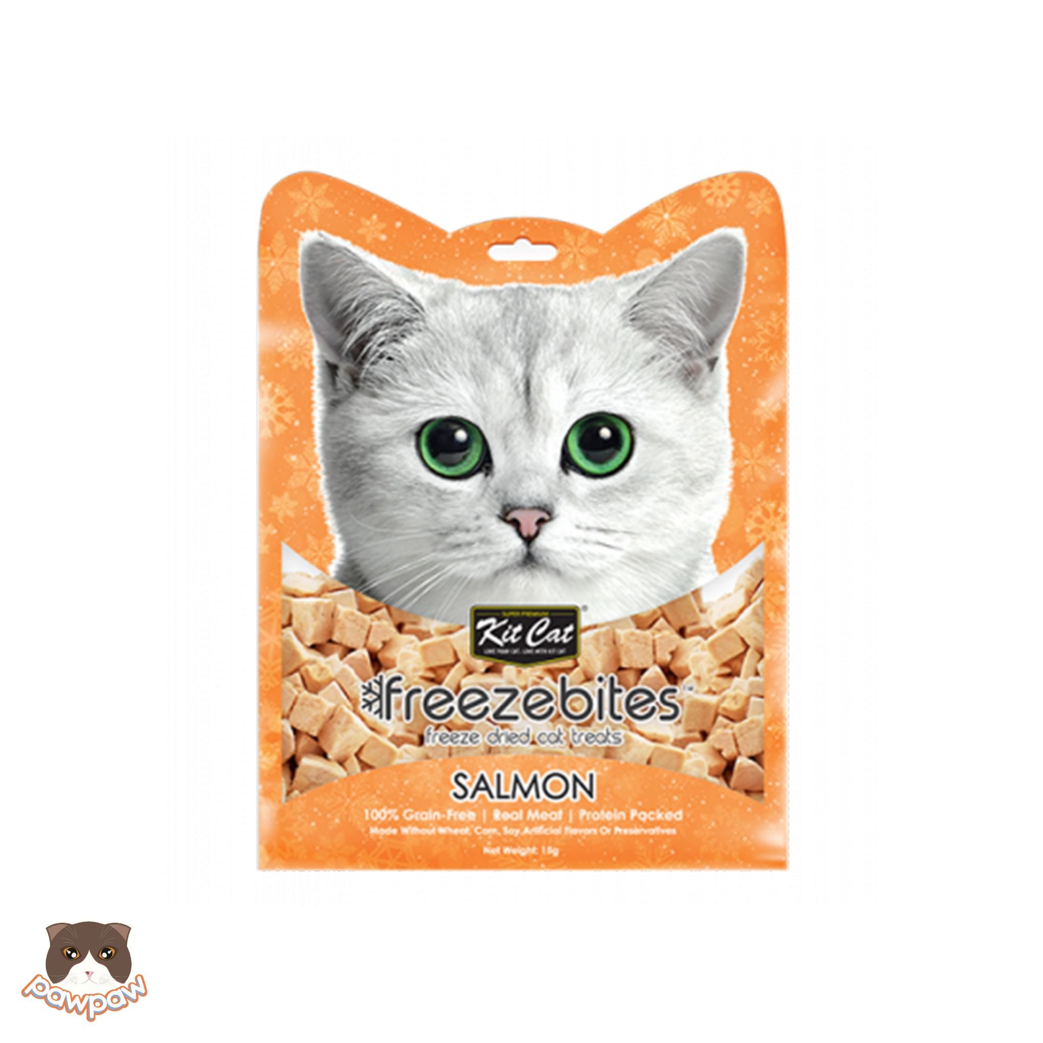 Snack sấy Kitcat Freezebites 15g nhiều vị cho mèo