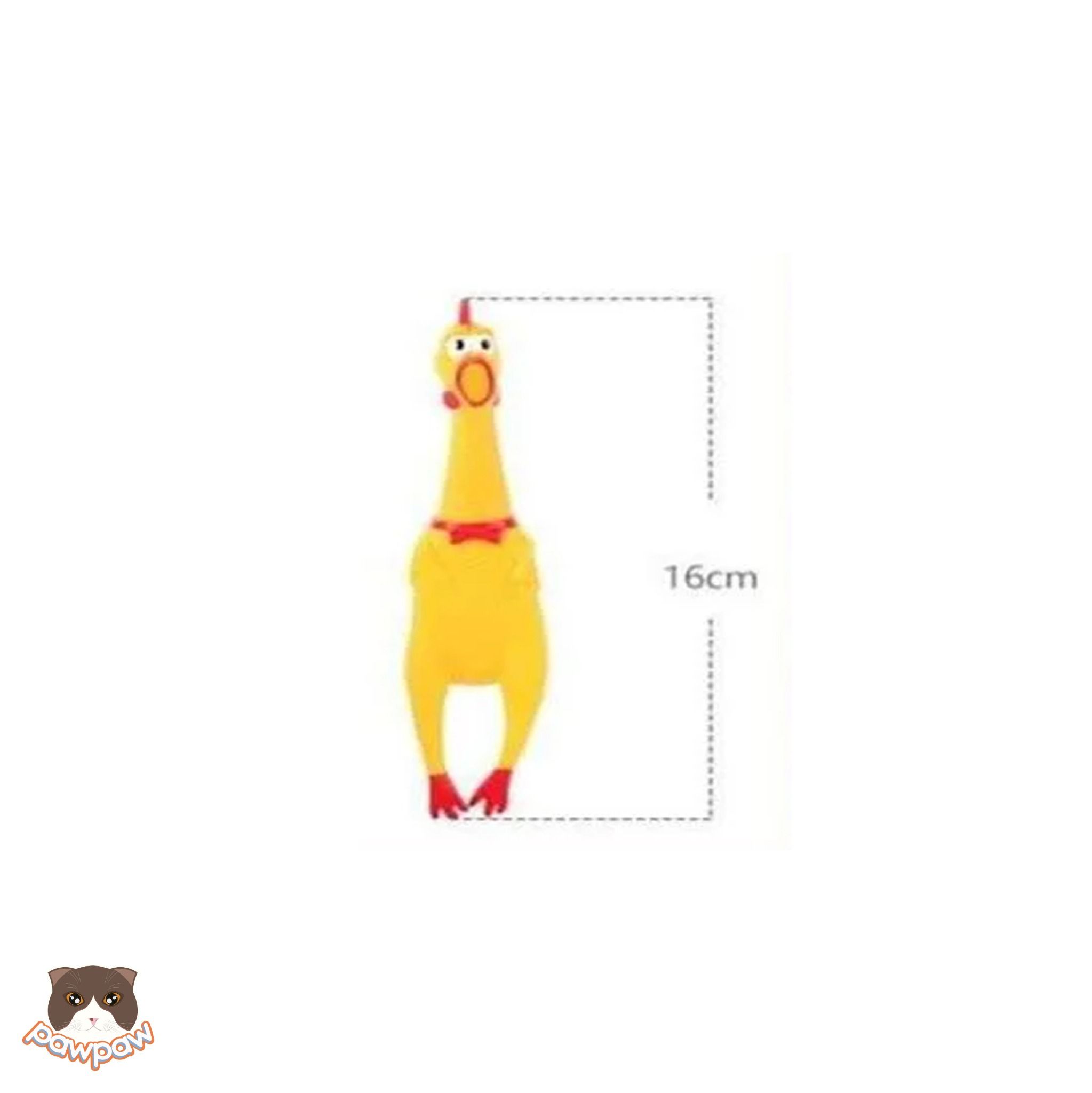 Đồ chơi gà mini có tiếng kêu cho chó mèo