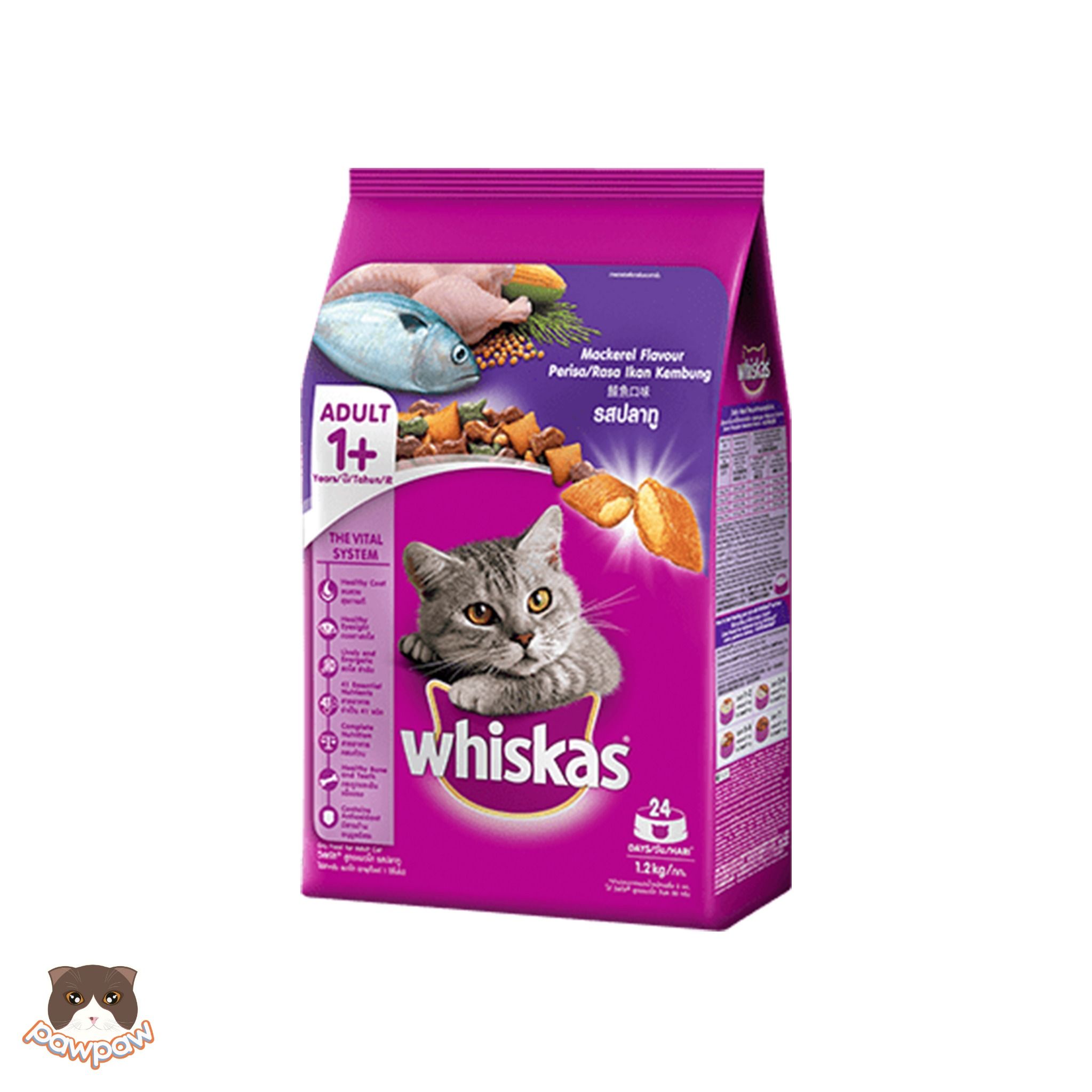 Hạt Whiskas cho mèo trưởng thành