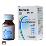  Dung dịch pha tắm hoặc xịt môi trường trị ve rận BAYTICOL 10ml cho chó 