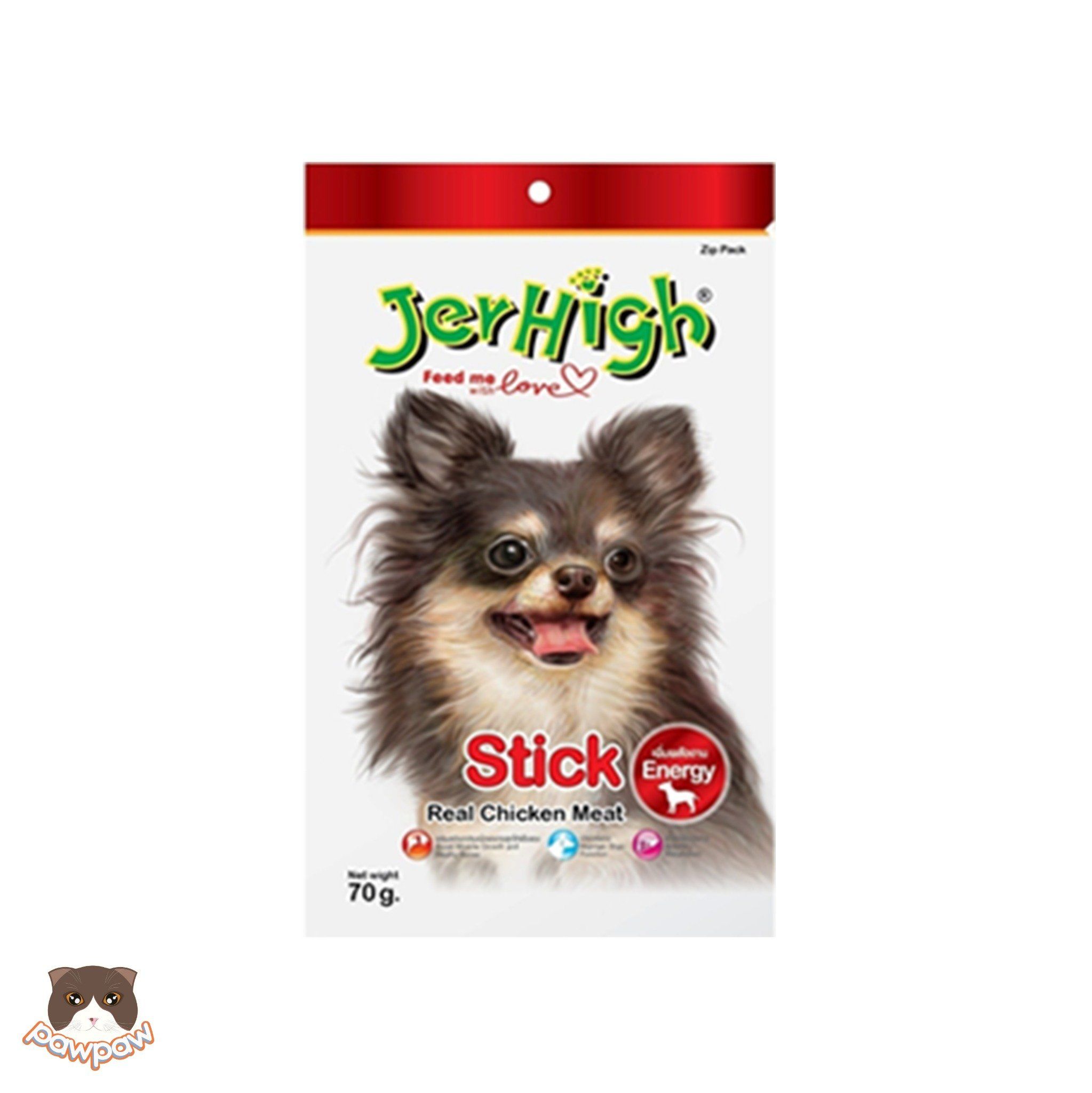 Snack gà mềm nhiều vị Jerhigh 50g cho chó