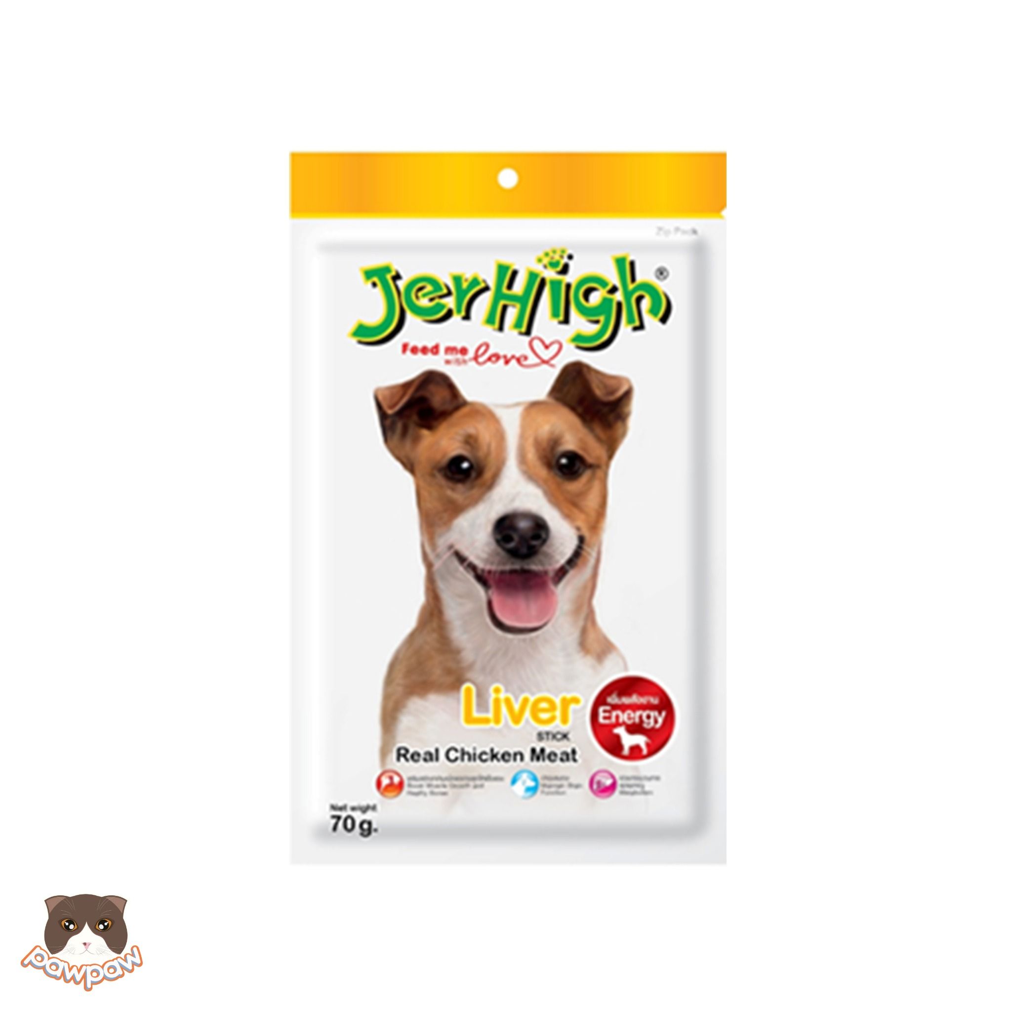 Snack gà mềm nhiều vị Jerhigh 50g cho chó