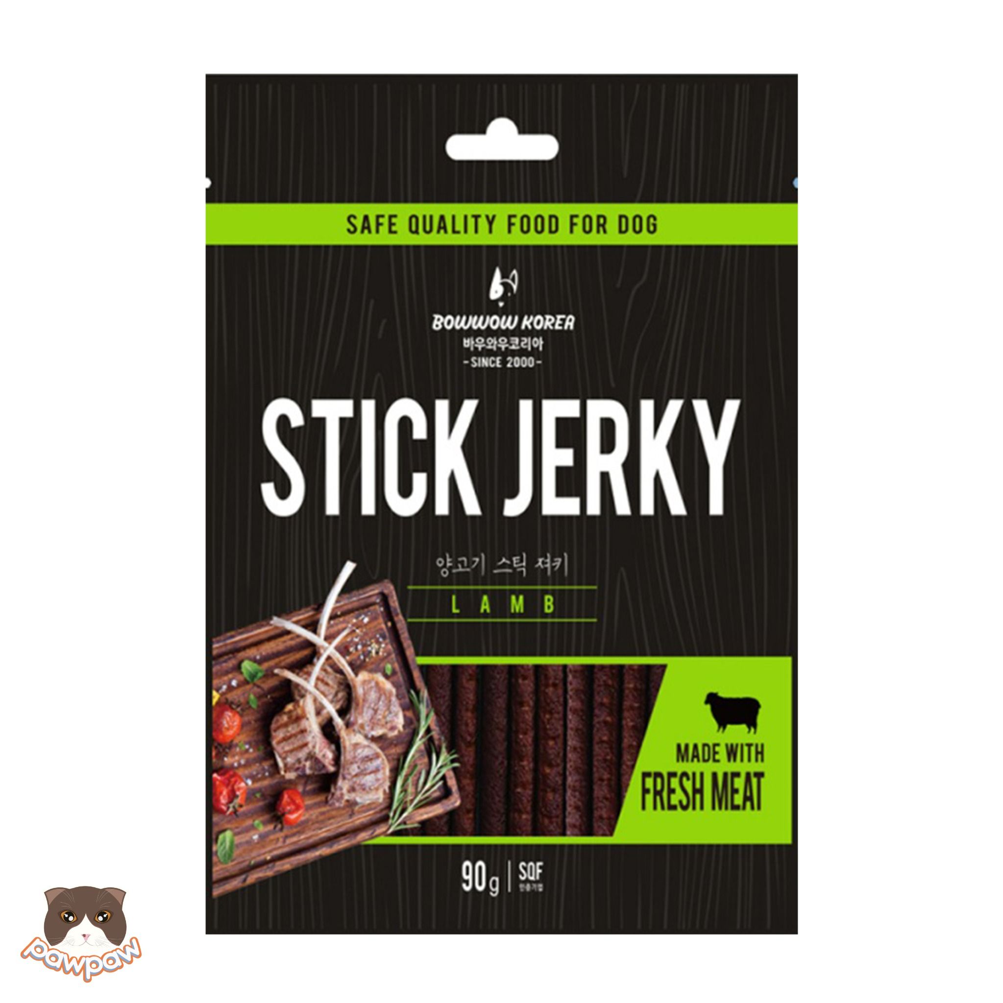  Thịt cừu que Bowwow Stick Jerky cho chó 