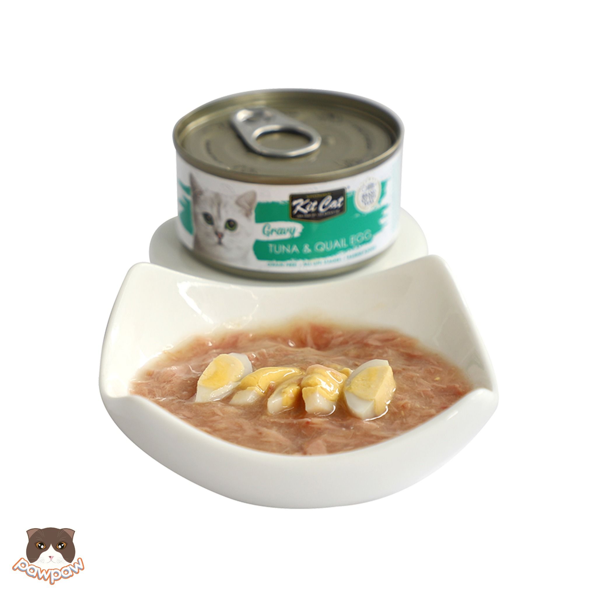 Pate dạng sốt nhiều vị Kitcat Gravy 70g cho mèo