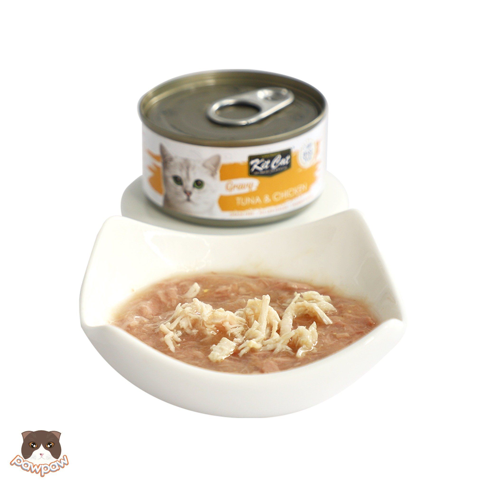 Pate dạng sốt nhiều vị Kitcat Gravy 70g cho mèo