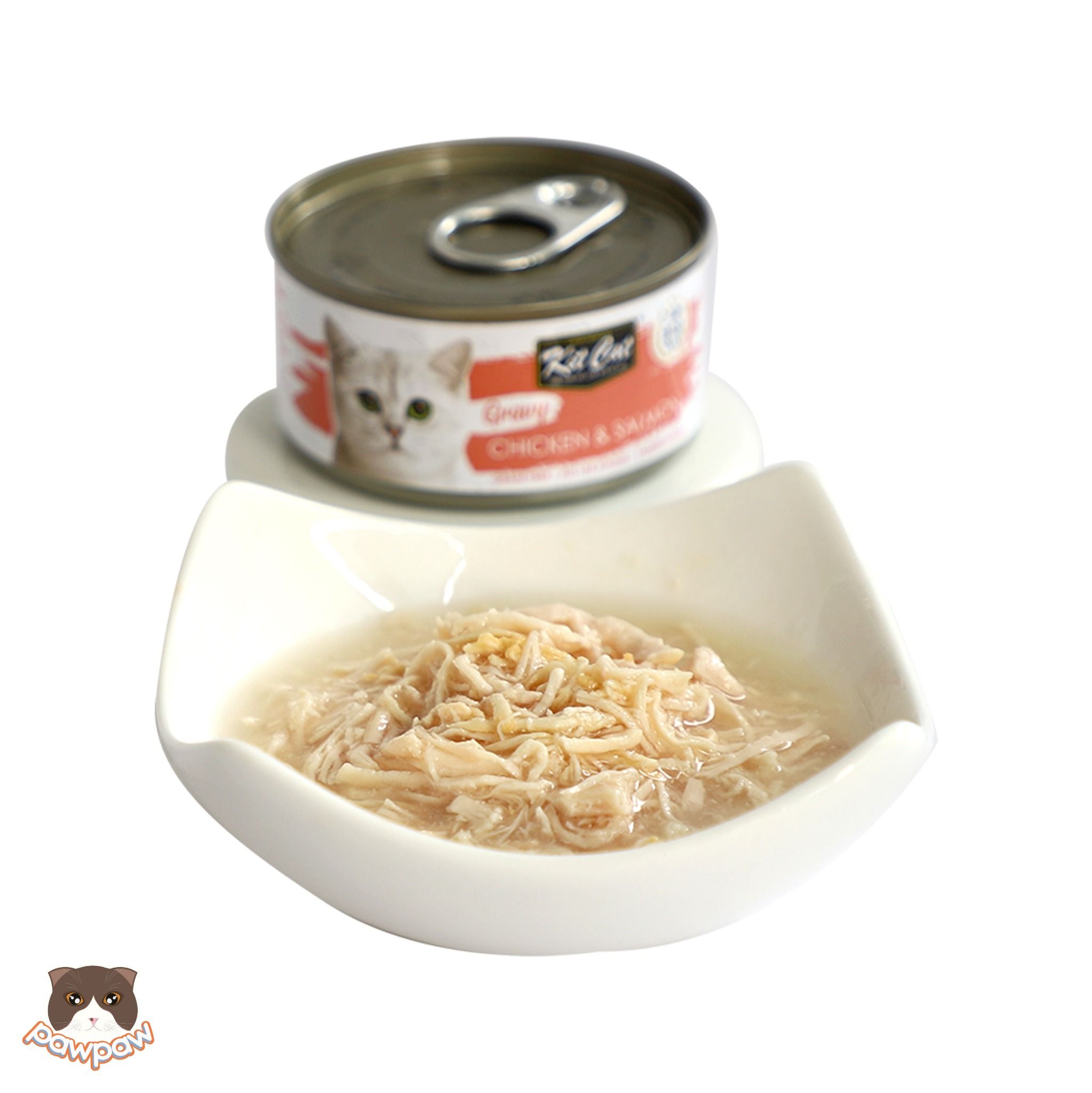 Pate dạng sốt nhiều vị Kitcat Gravy 70g cho mèo
