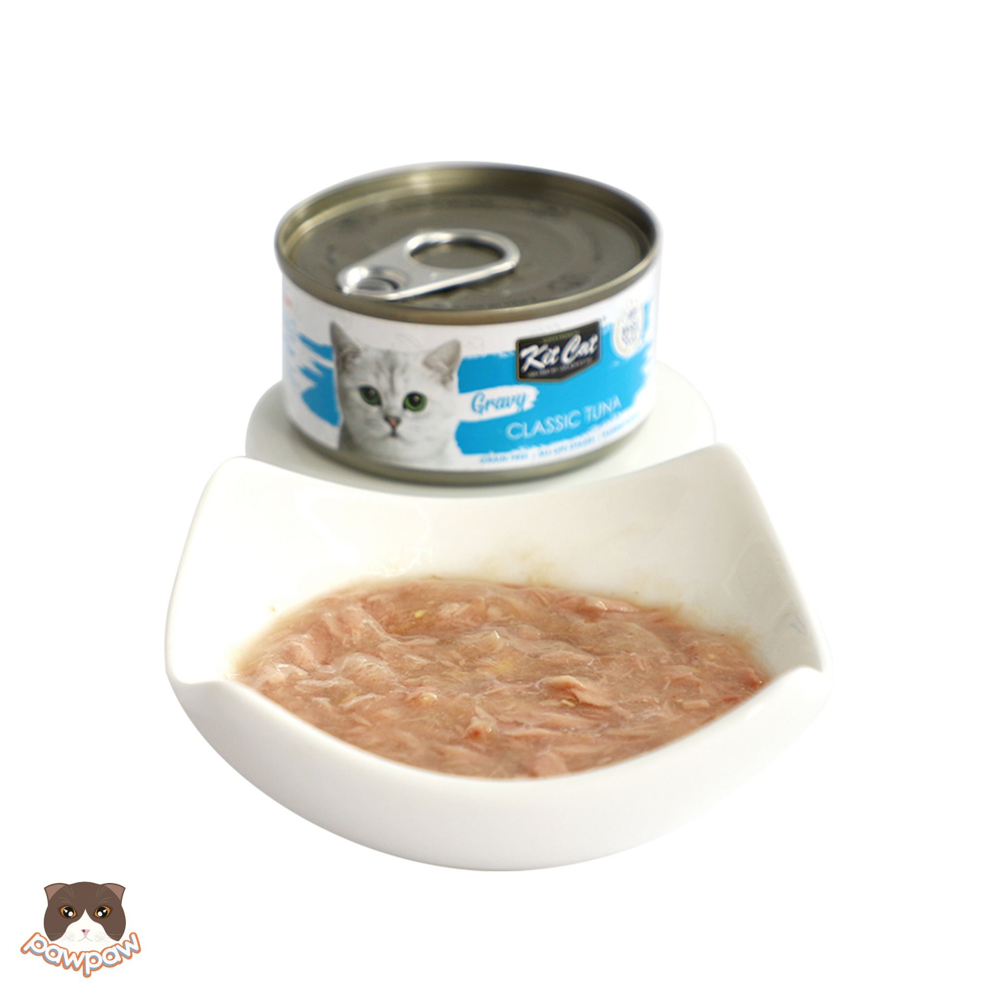 Pate dạng sốt nhiều vị Kitcat Gravy 70g cho mèo