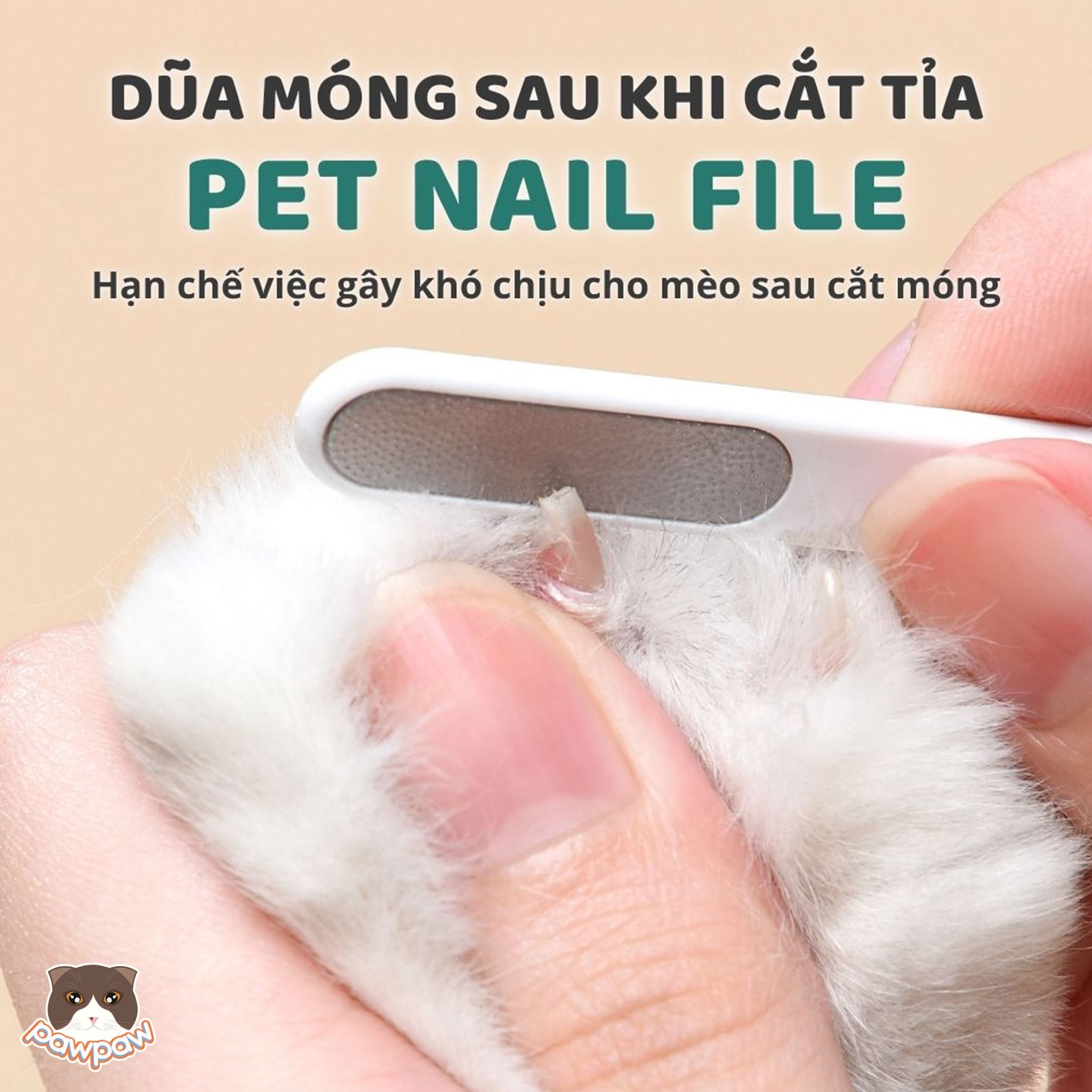 Kềm cắt móng đèn LED Pro cho chó mèo