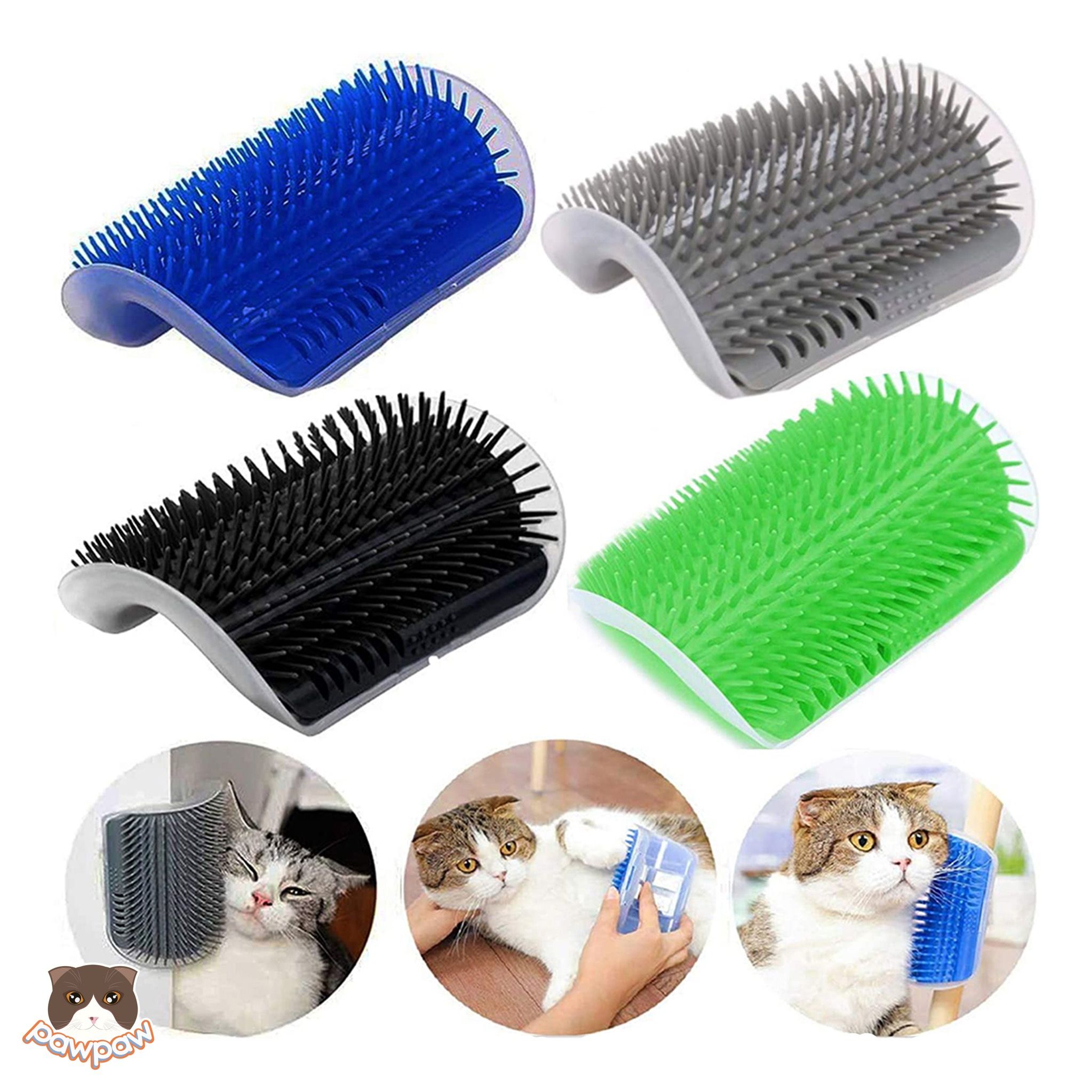 Bàn chải gai gắn tường gãi ngứa cho mèo