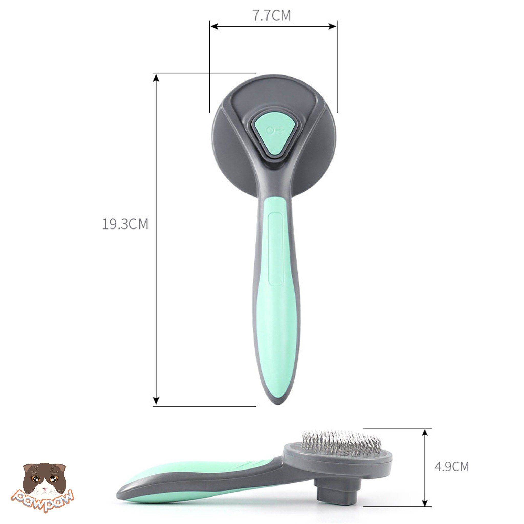 Lược chải có nút đẩy lông Pakeway T9 cho chó mèo