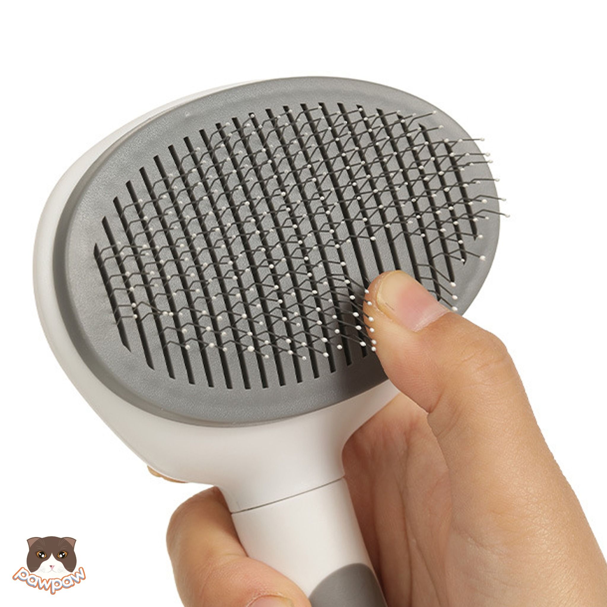 Lược chải lông có nút bấm Cleanpet's cho chó mèo