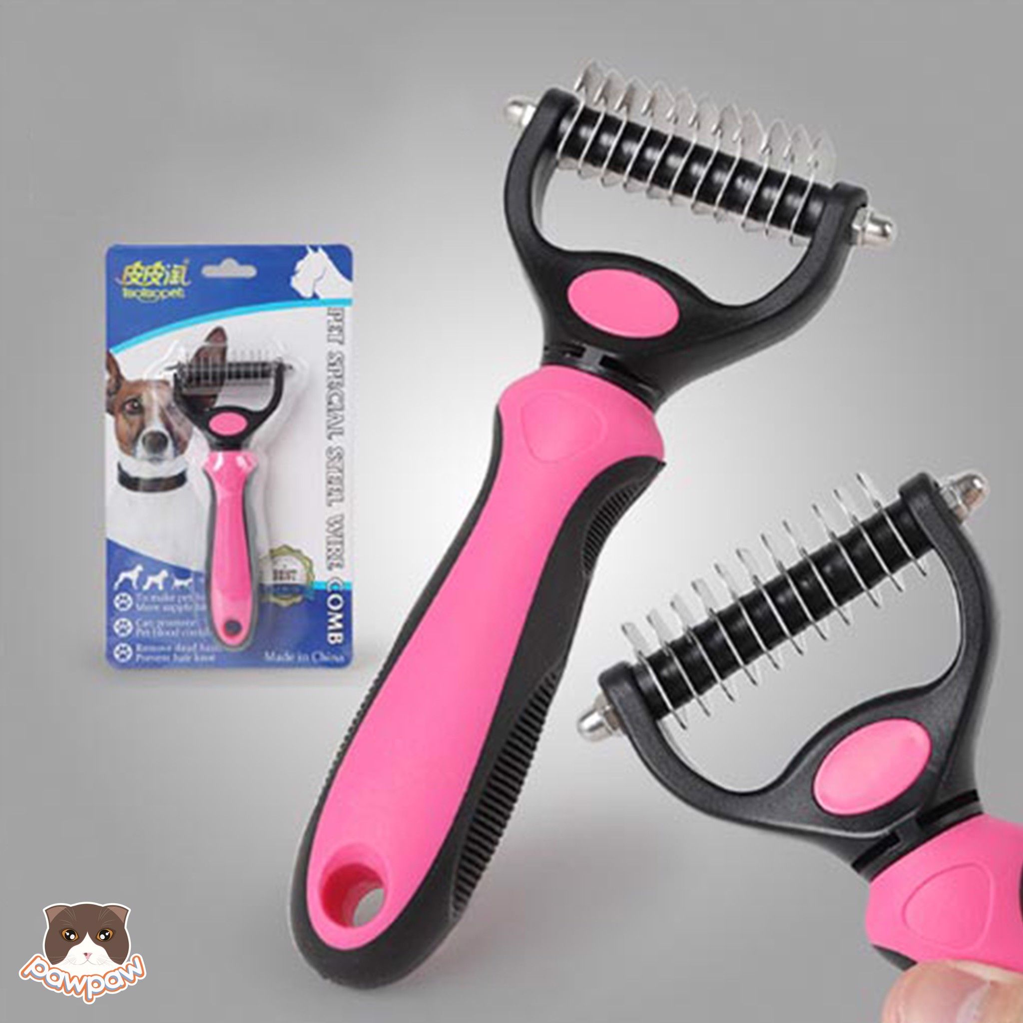 Lược gỡ lông rối cho chó mèo