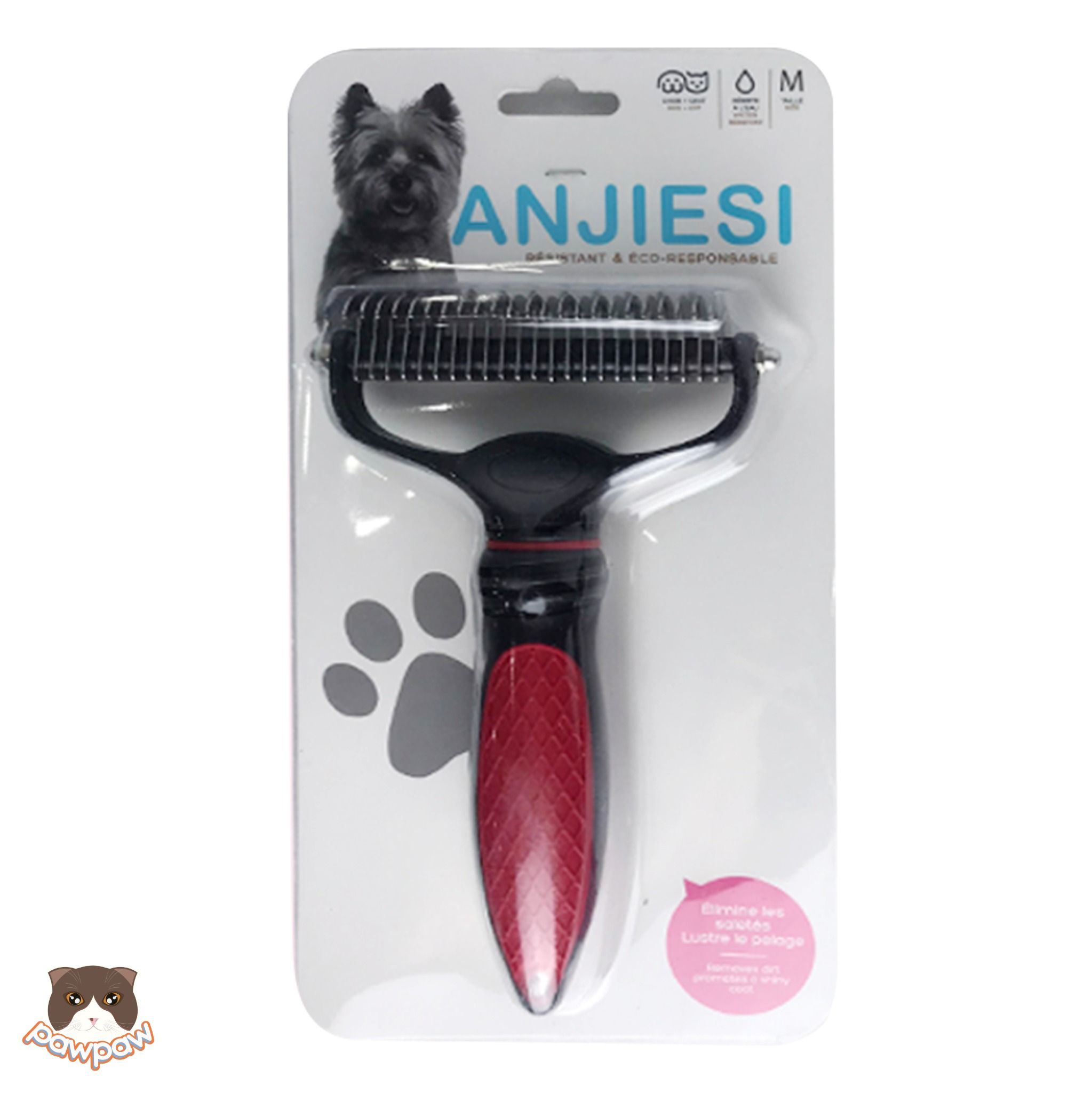 Lược gỡ lông rối Anjiesi cho chó mèo