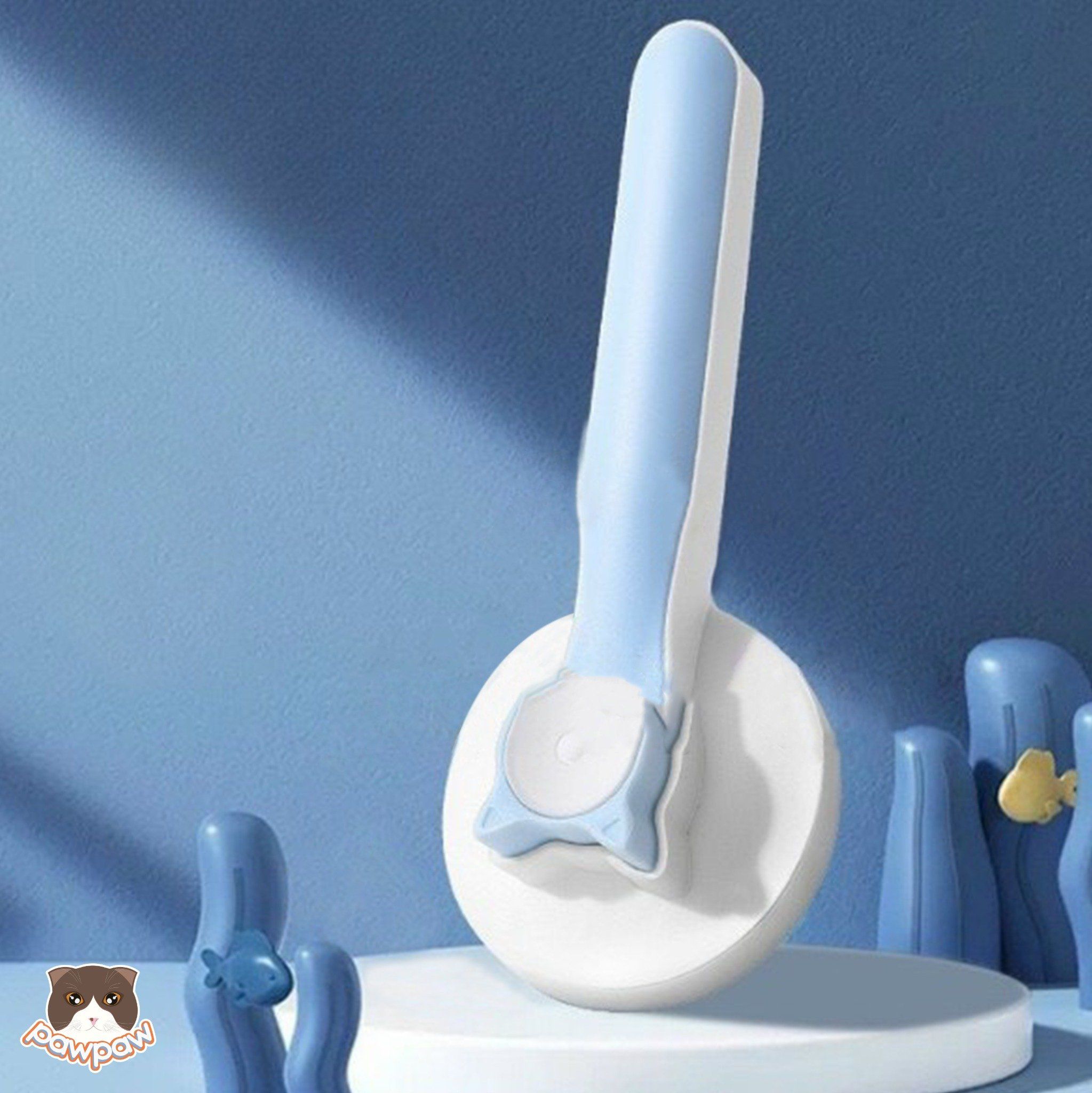 Lược chải lông đầu tròn có nút bấm cho chó mèo