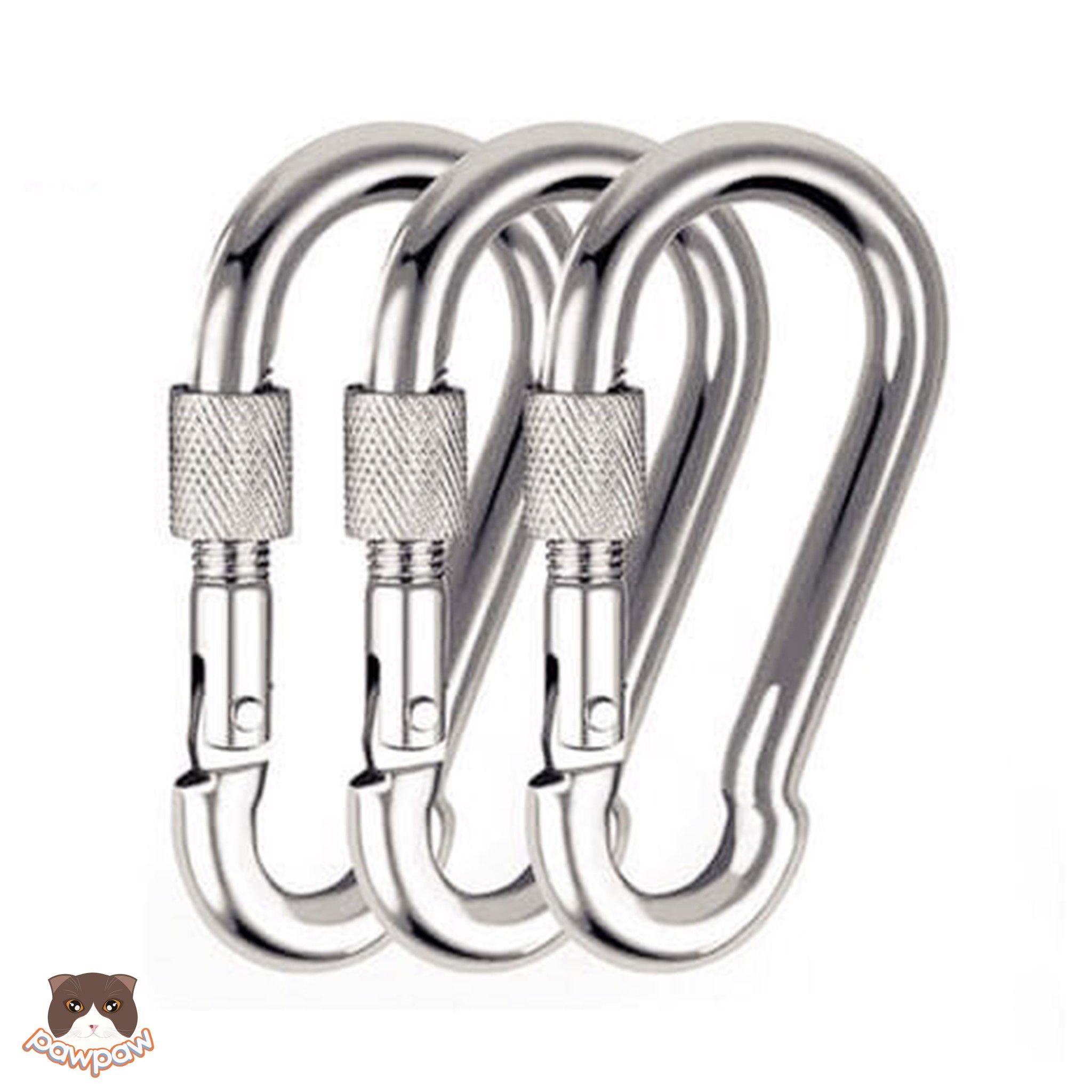 Móc khóa inox an toàn cho chó mèo