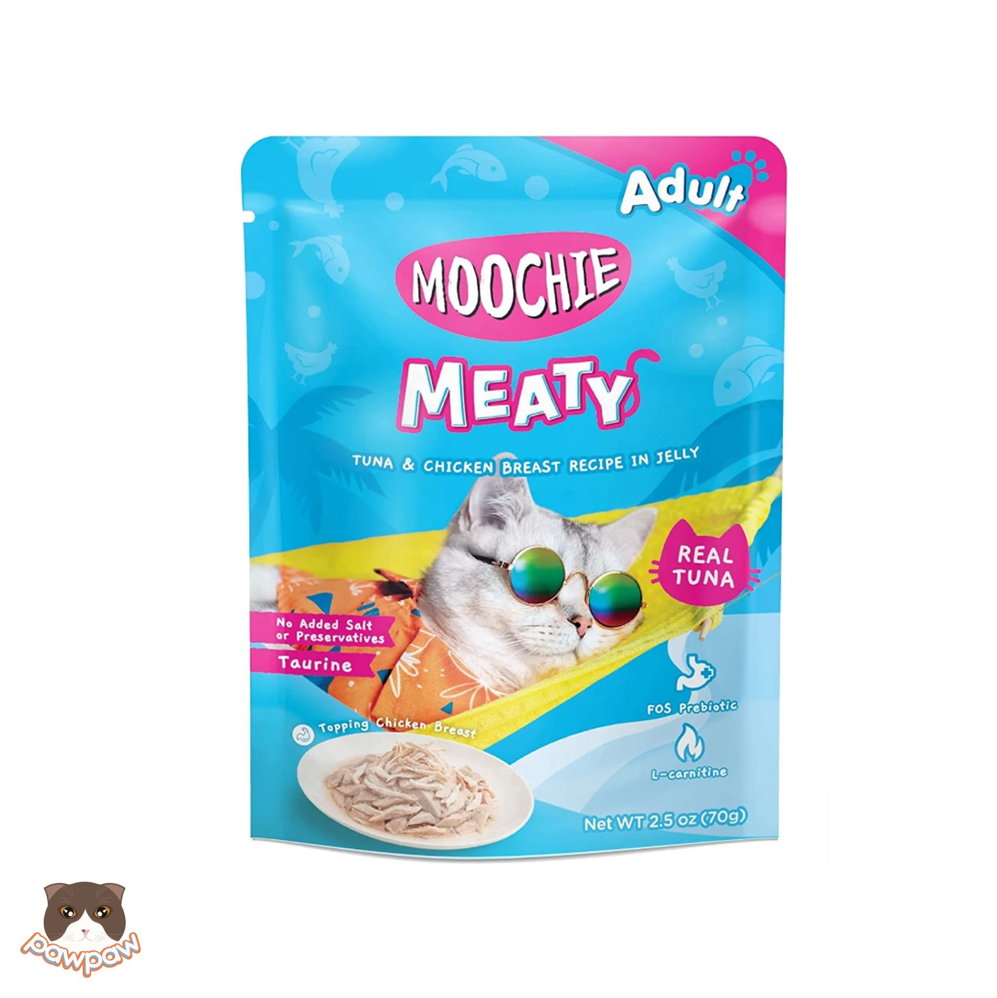 Pate Moochie Meaty 70g cho mèo