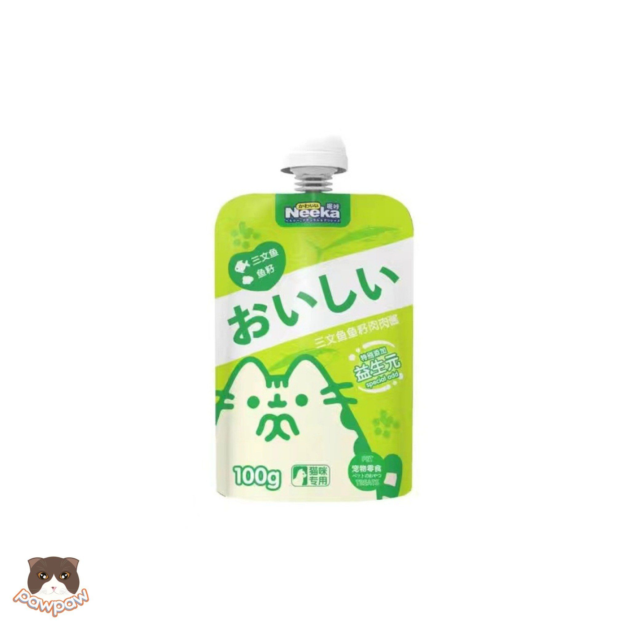 Súp thưởng nắp vặn Neeka 100g cho mèo
