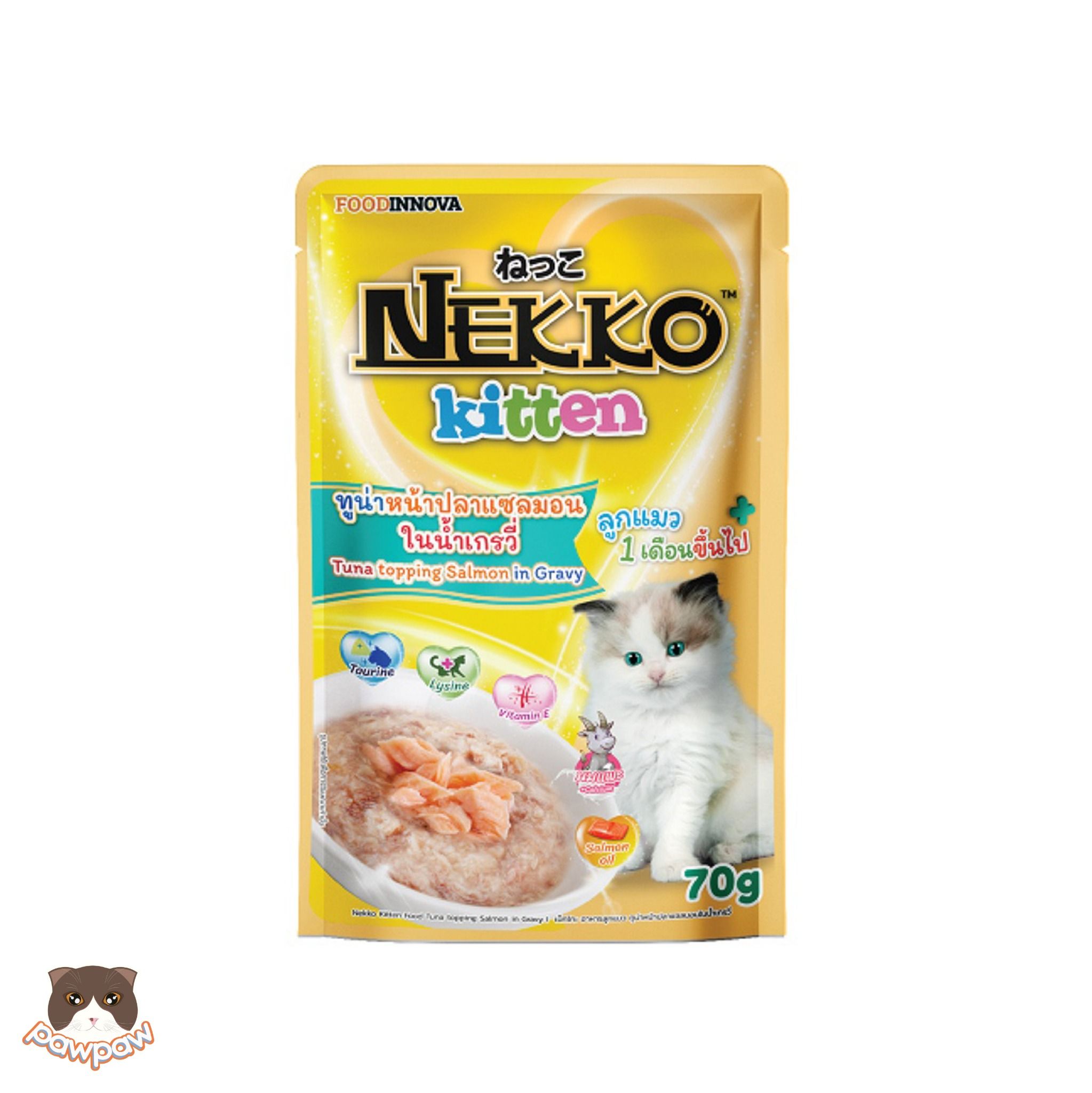 Pate Nekko Kitten Creamy 70g cho mèo