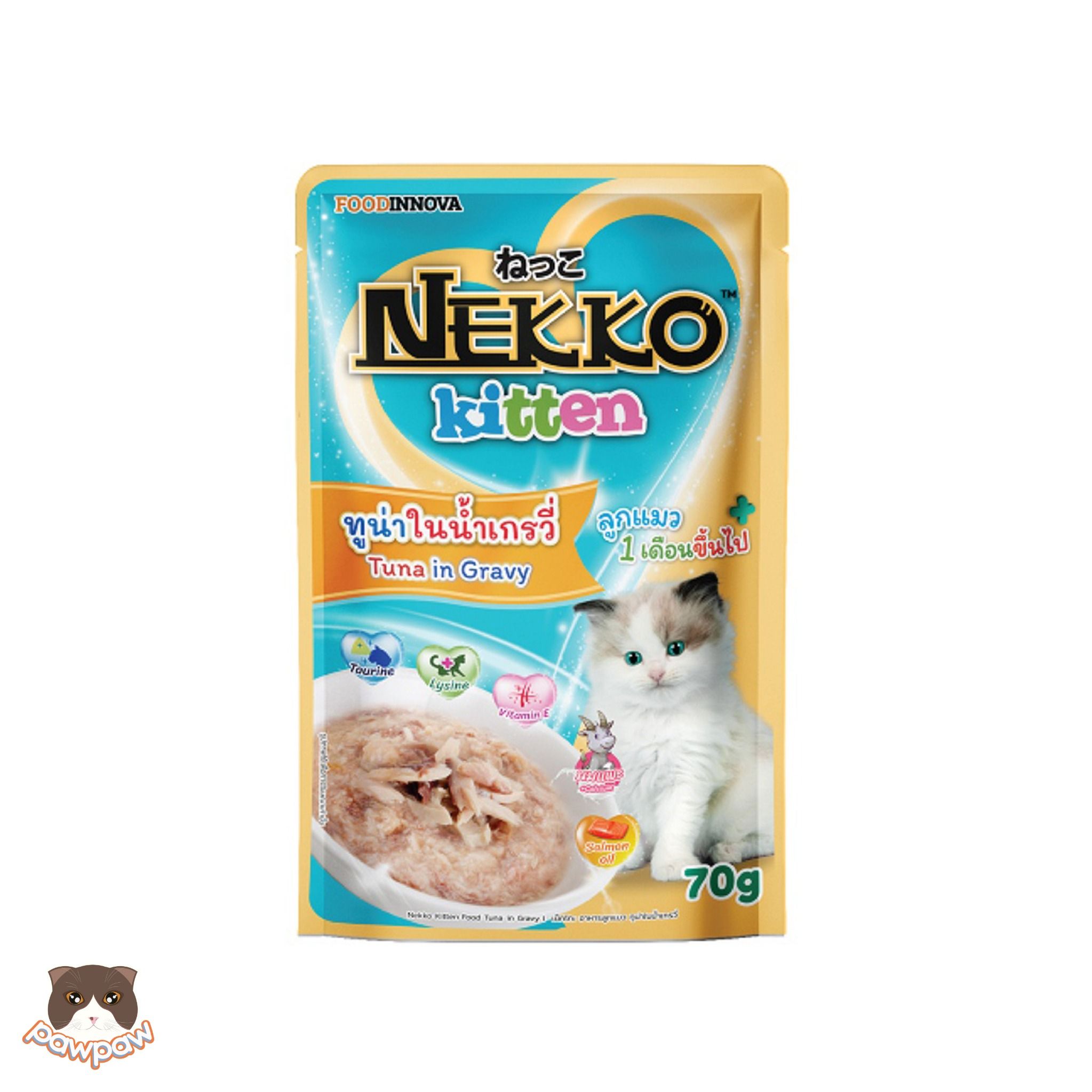 Pate Nekko Kitten Creamy 70g cho mèo