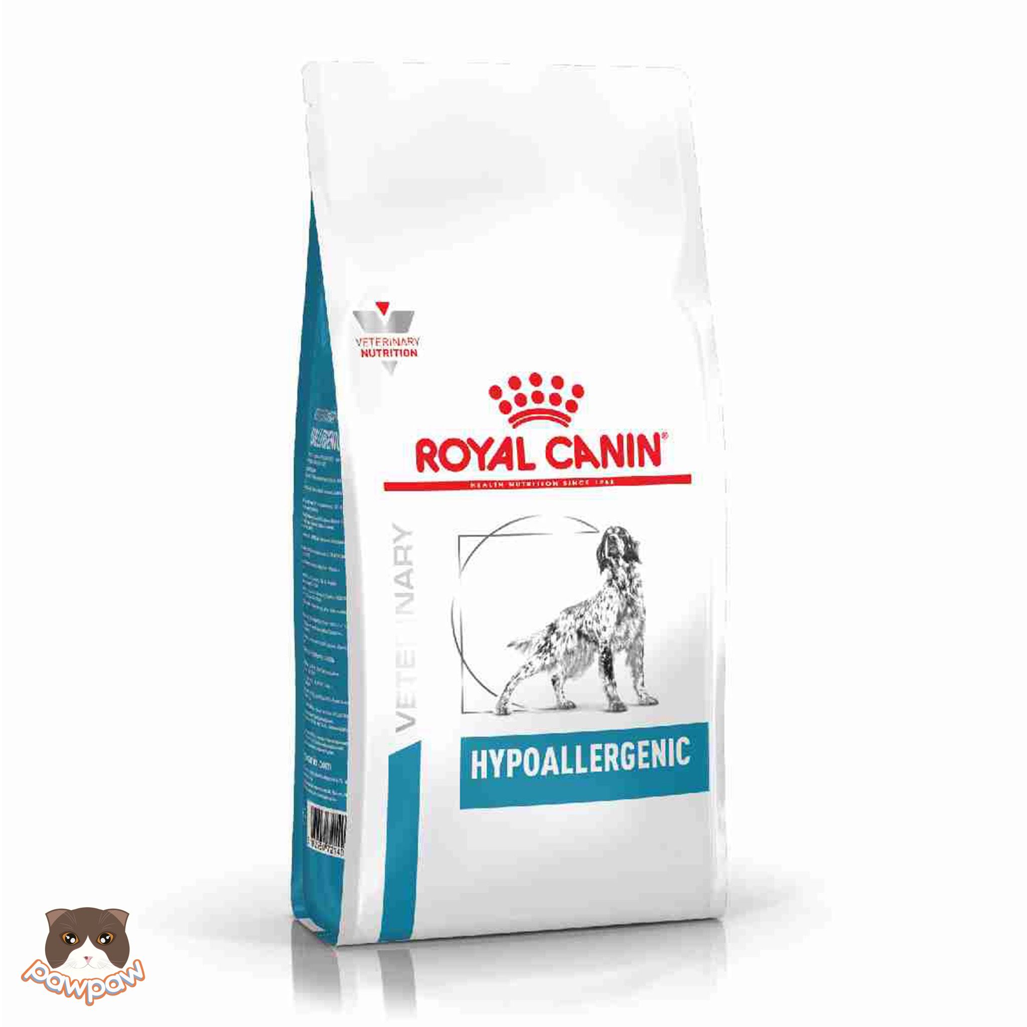 Hạt hỗ trợ dị ứng da Royal Canin Hypoallergenic 2kg cho chó