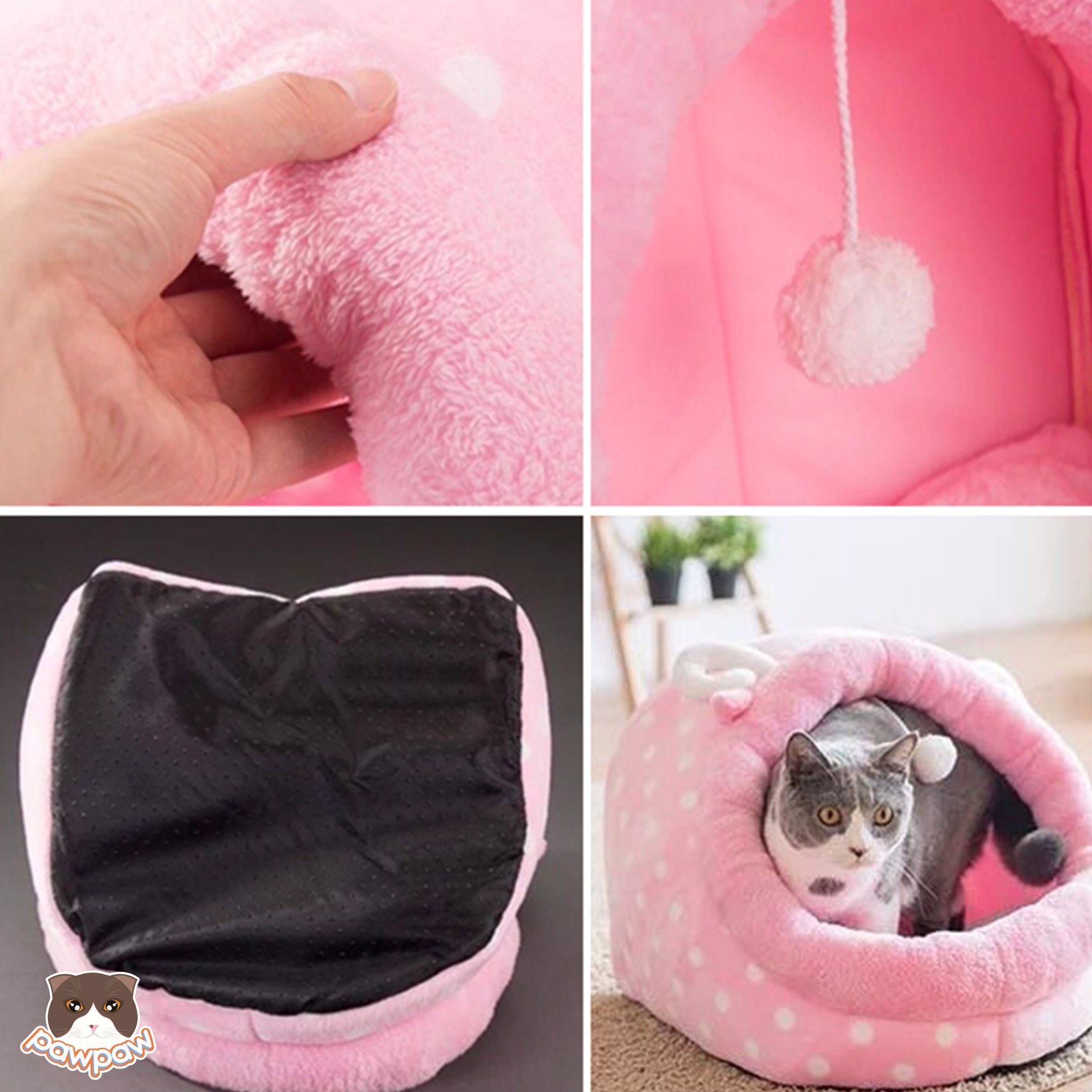 Nhà đệm hình thú cho chó mèo