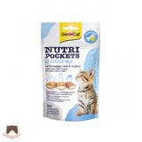  Snack bổ sung canxi & taurine Gimcat Nutri Pocket Junior Mix 60g cho mèo con 