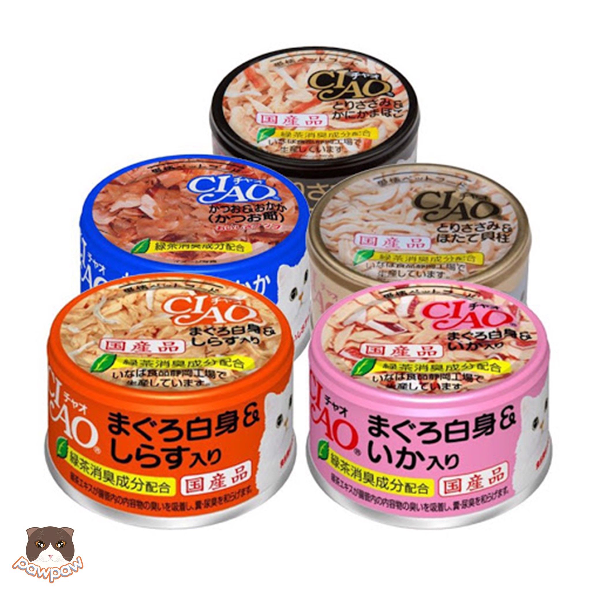  Pate Ciao lon 80g cho mèo 