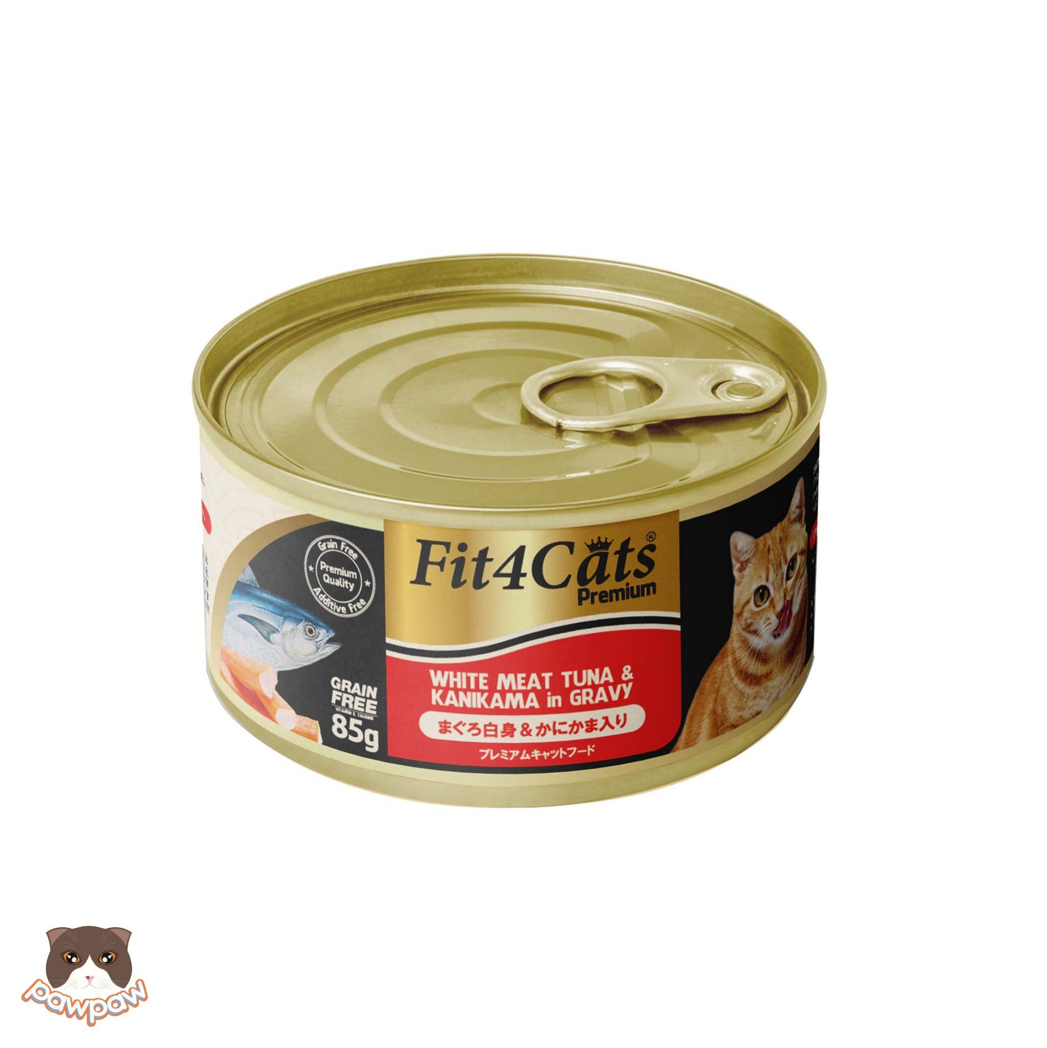 Pate cá ngừ Fit4cats Premium 85g cho mèo