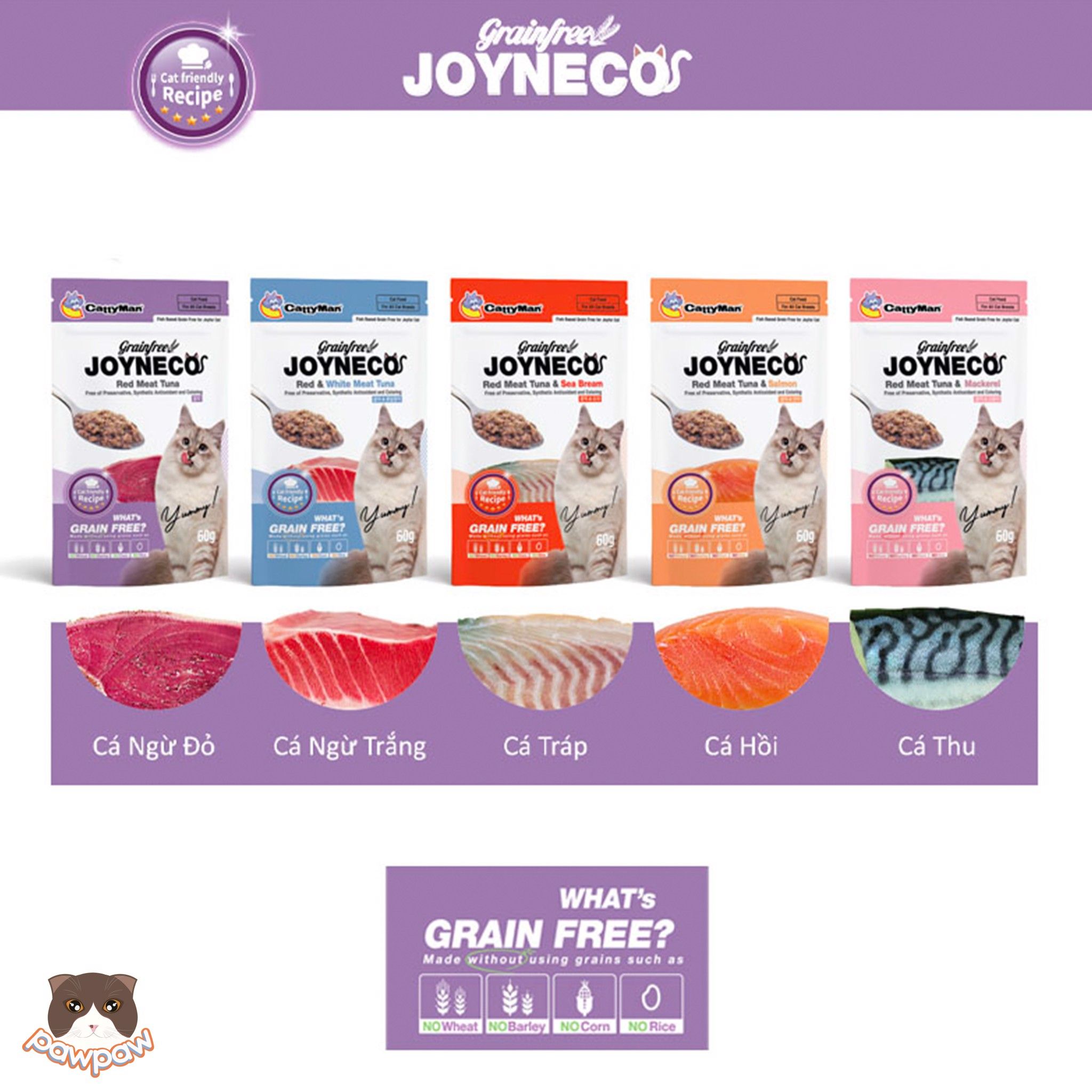 Pate cá ngừ Joyneco 60g cho mèo