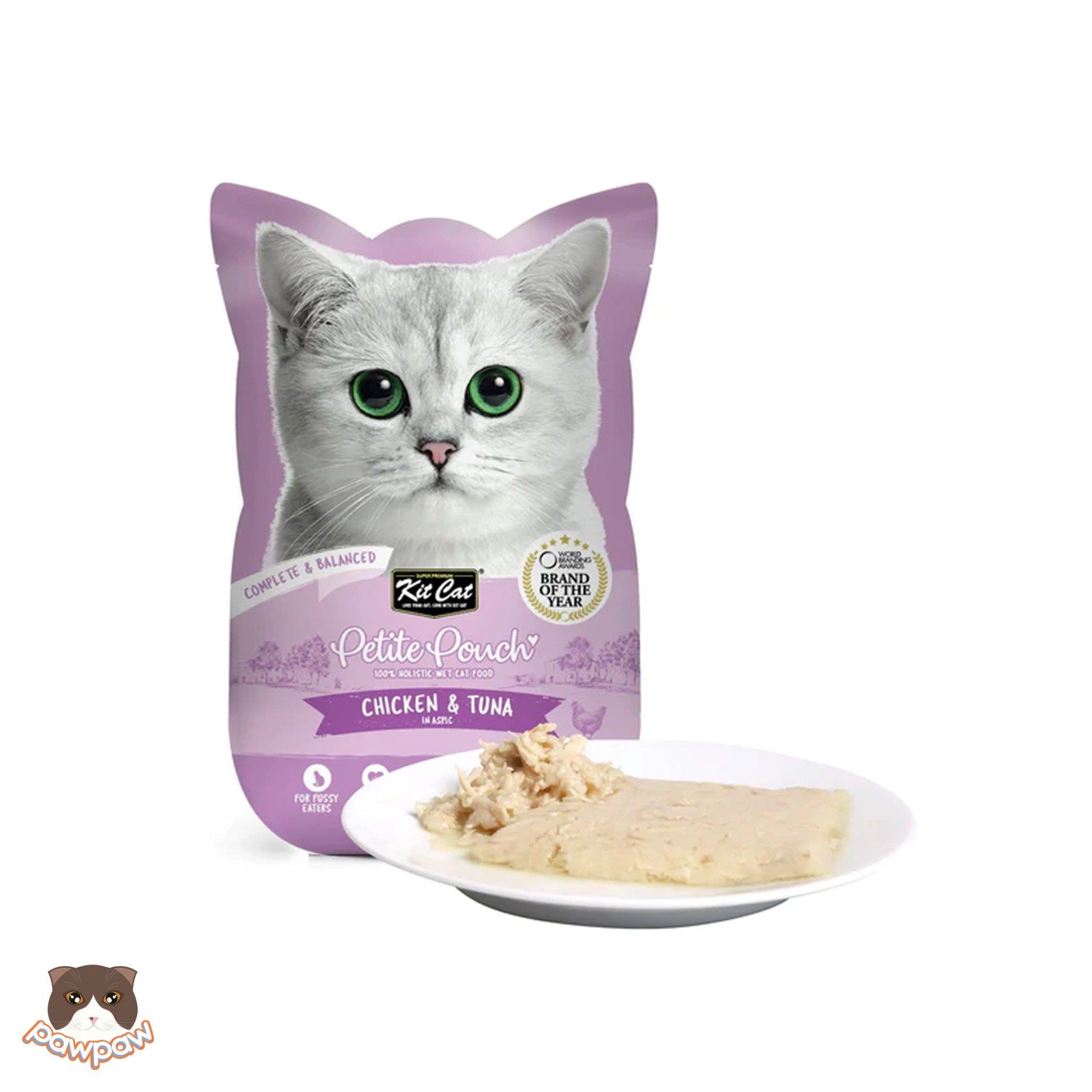  Pate Kitcat Petite Pouch 70g cho mèo 