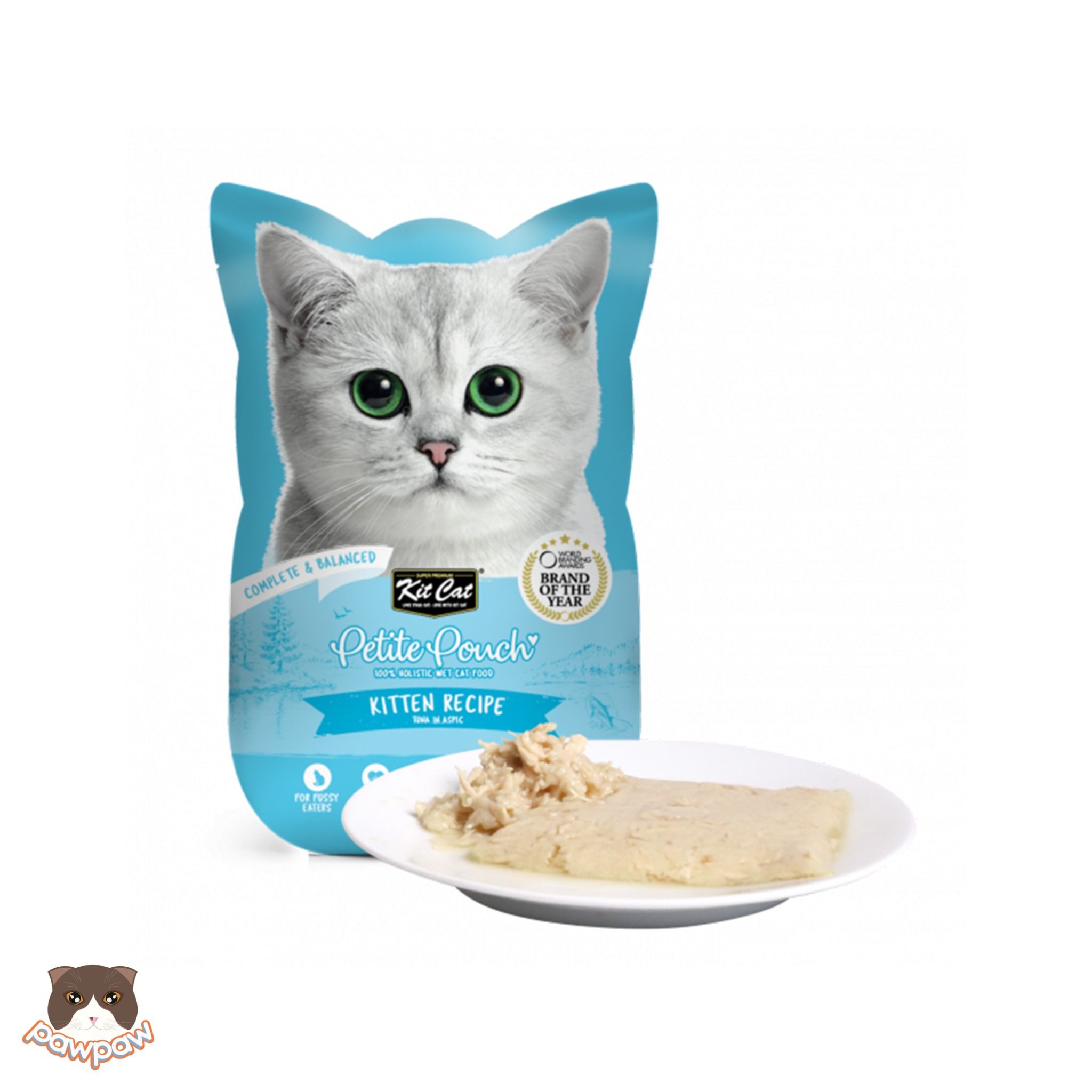 Pate Kitcat Petite Pouch Kitten 70g cho mèo con